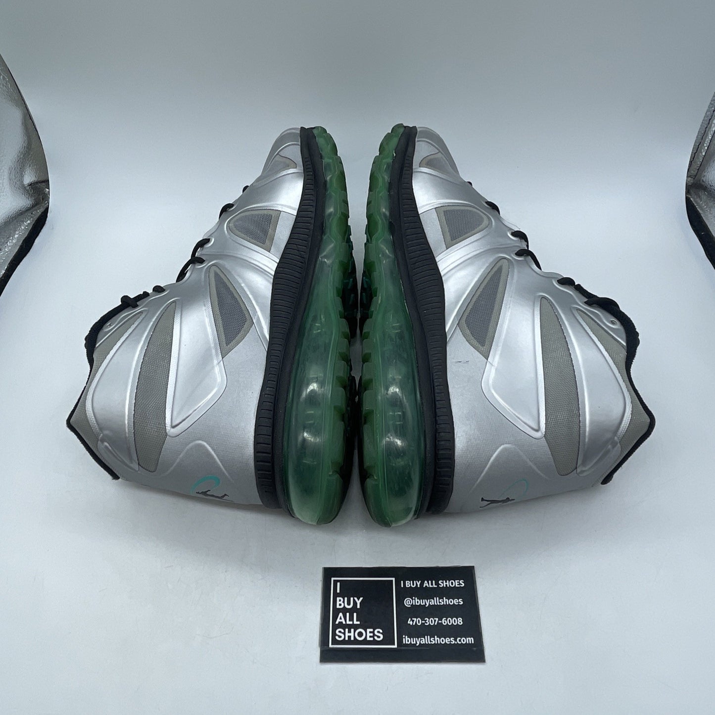 Size 12 - Nike Air Max Griffey Fury Fuse Silver (511309-003)