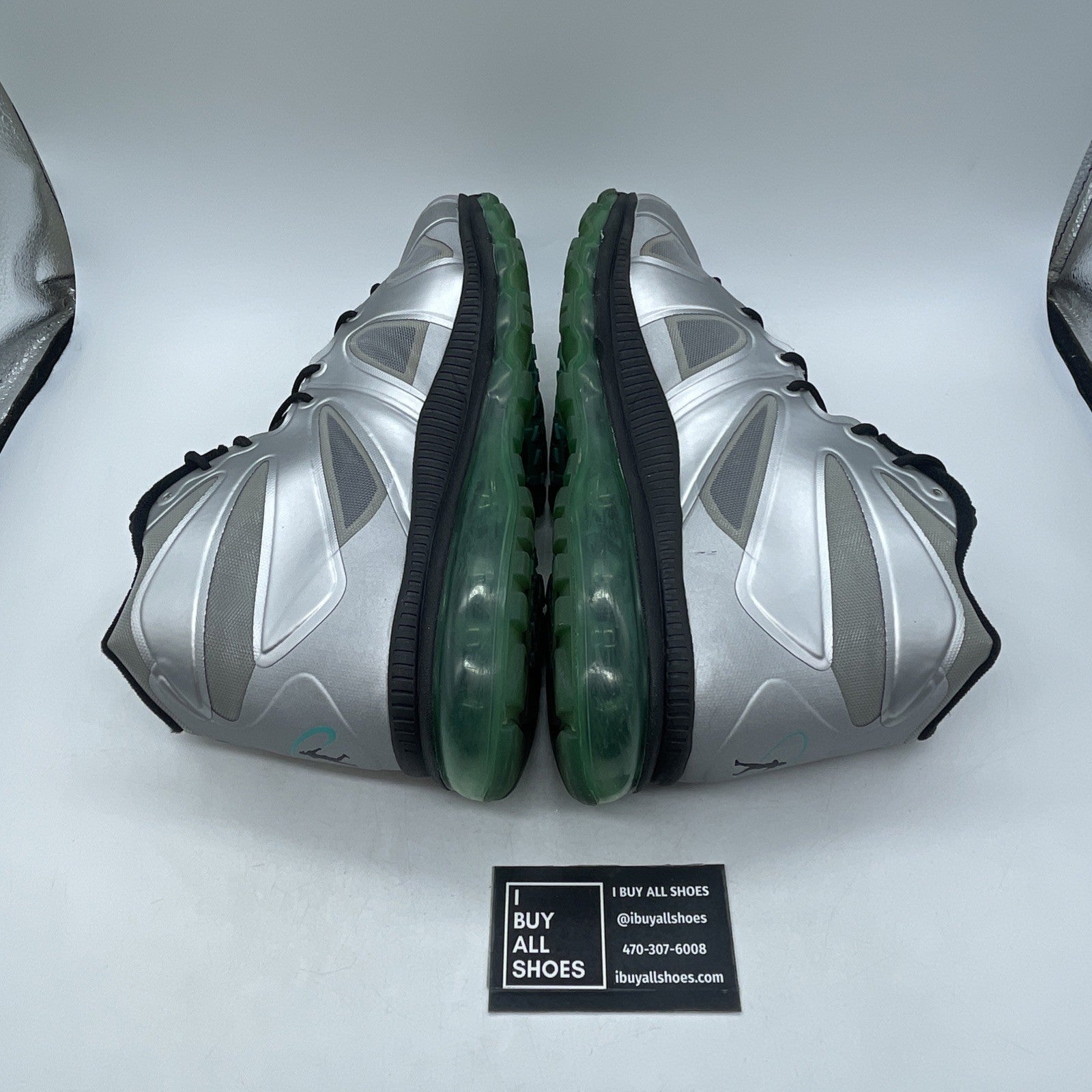 Size 12 - Nike Air Max Griffey Fury Fuse Silver (511309-003)