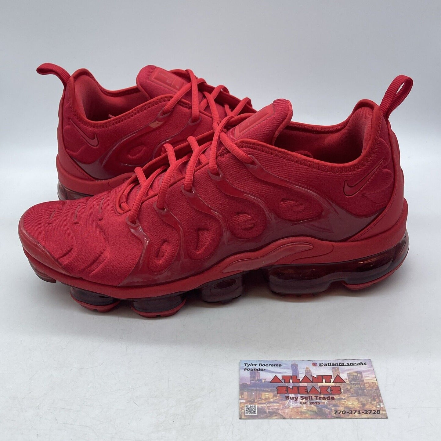 Size 12 - Nike Air VaporMax Plus Triple Red (CW6973-600)