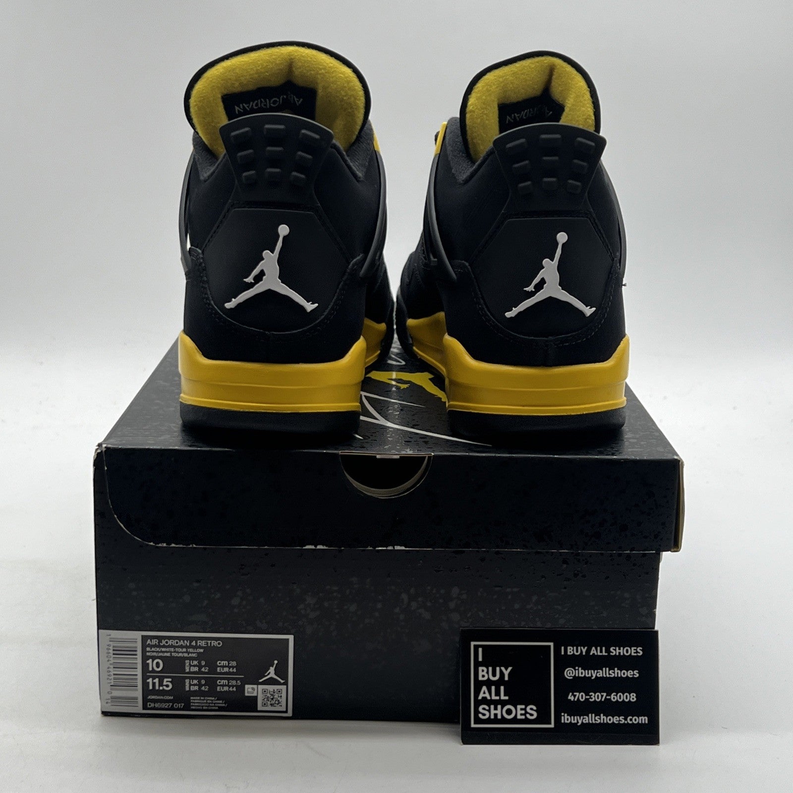 Size 10 - Air Jordan 4 Retro Mid Thunder (DH6927-017)