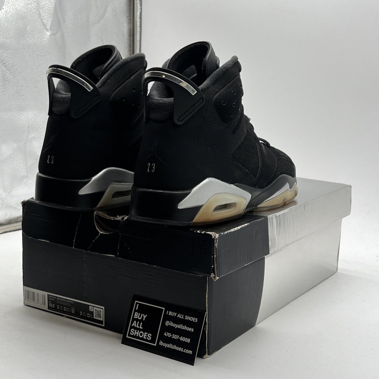 Size 10.5 - Air Jordan 6 Retro Mid Chrome (DX2836-001)