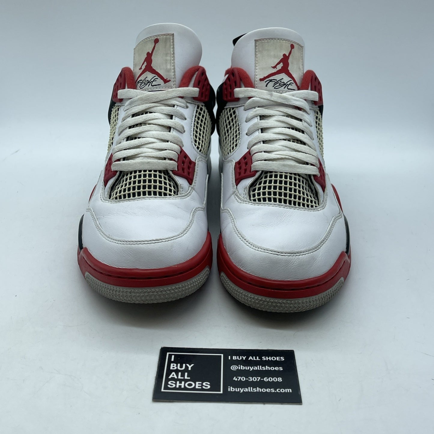 Size 11.5 - Jordan 4 Retro OG Mid Fire Red White Leather (DC7770-160)