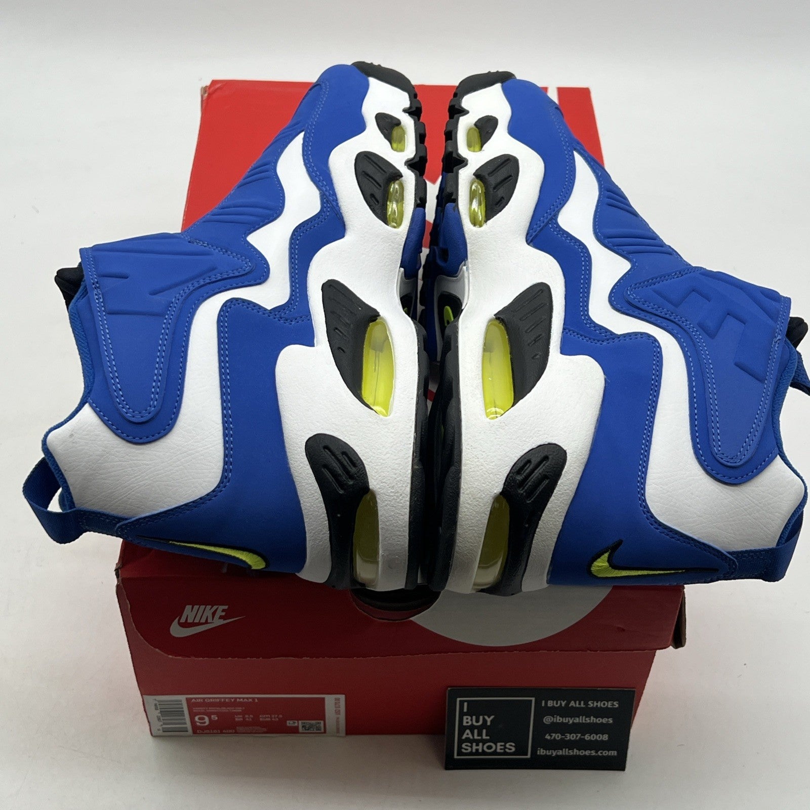 Size 9.5 - Nike Air Griffey Max 1 2021 Varsity Royal (DJ5161-400)