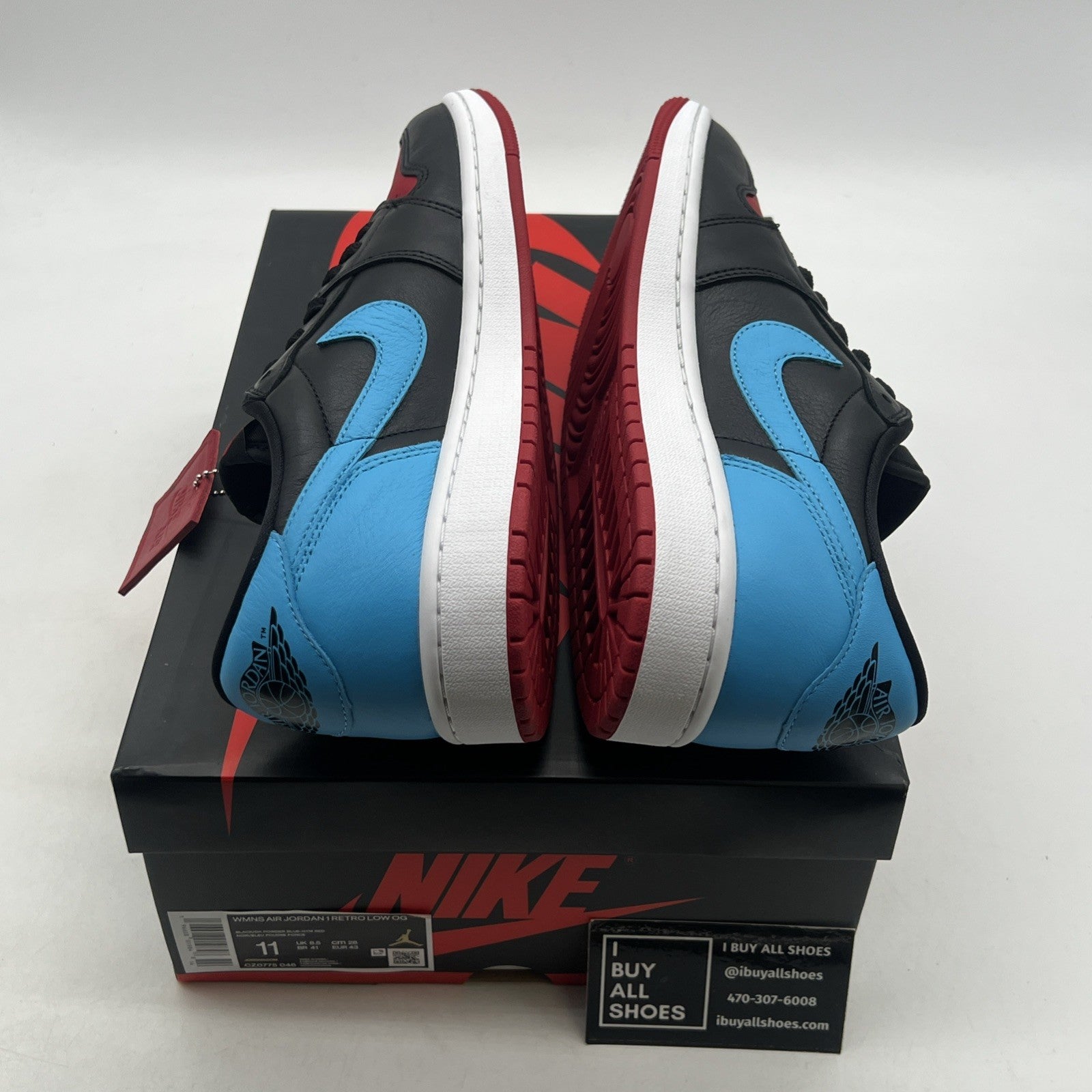 Size 11 - Air Jordan 1 Retro OG Low NC to Chi W (CZ0775-046)