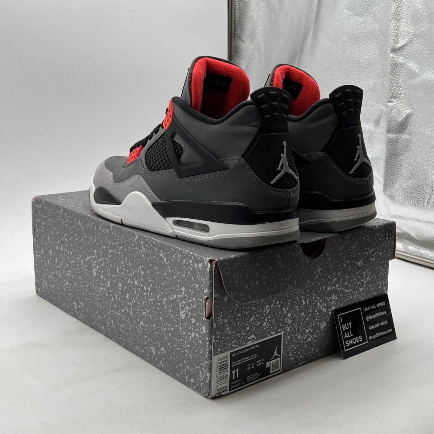 Size 11 - Air Jordan 4 Retro Mid Infrared (DH6927-061)
