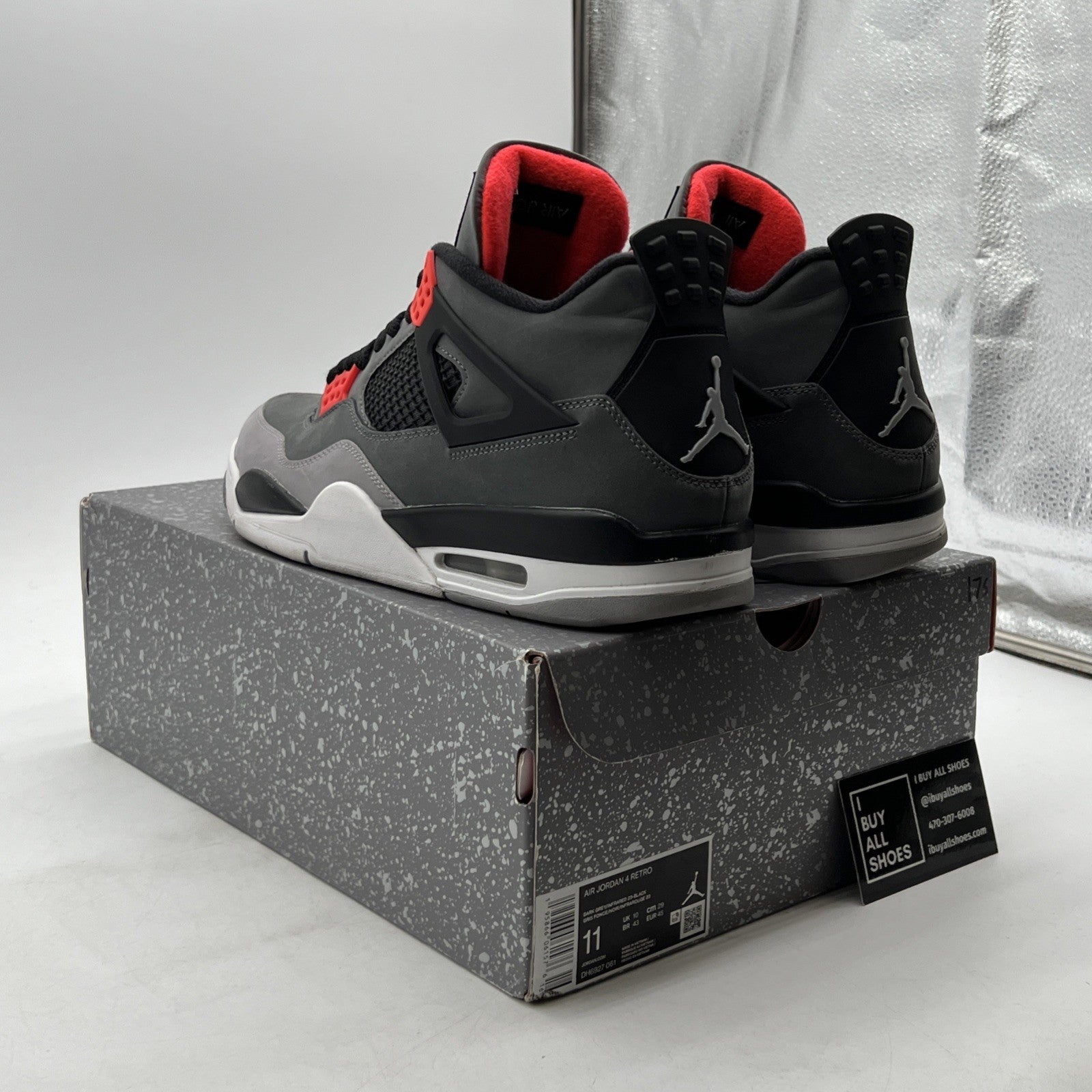 Size 11 - Air Jordan 4 Retro Mid Infrared (DH6927-061)