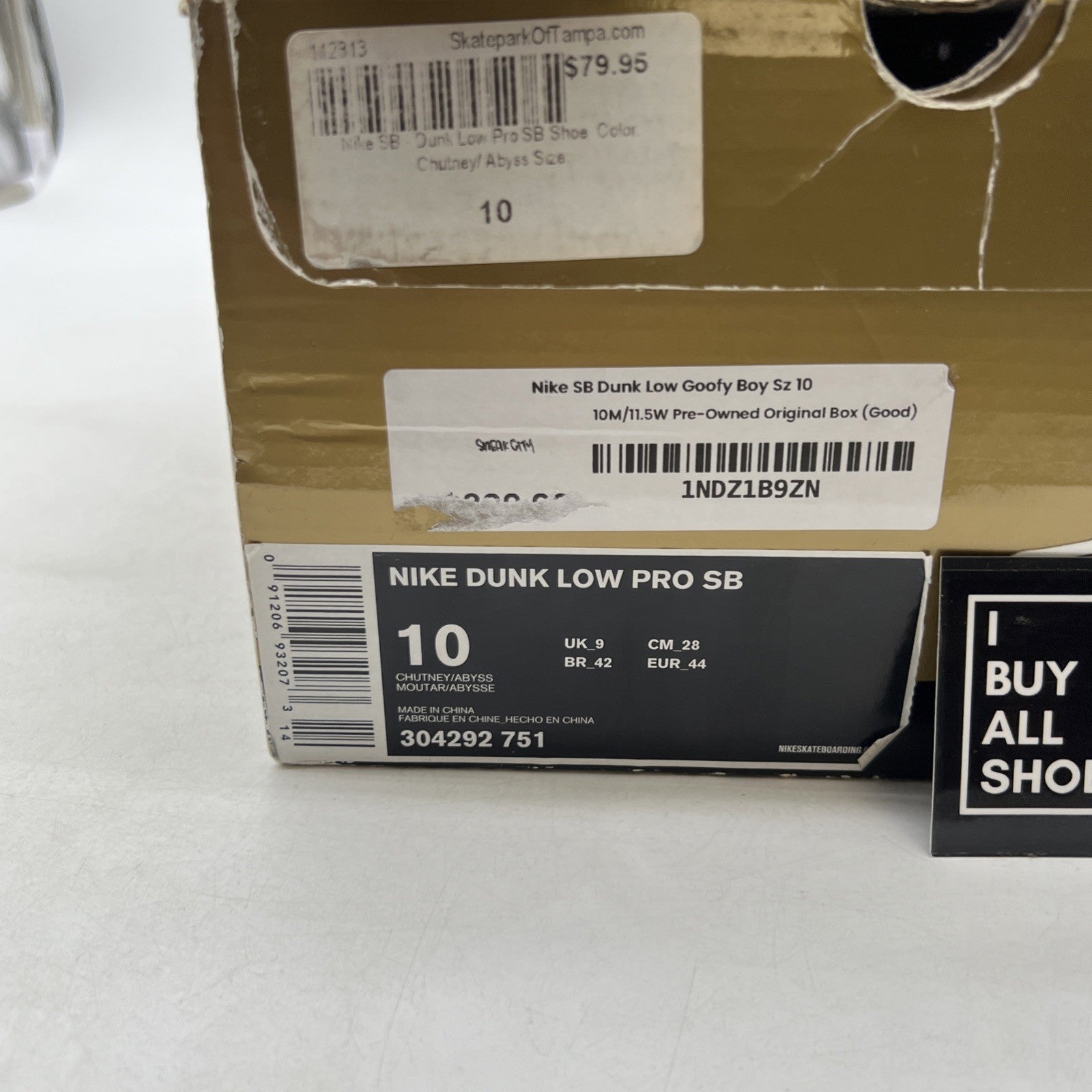 Size 10 - Nike Dunk Pro SB Low Goofy Boy (304292-751)