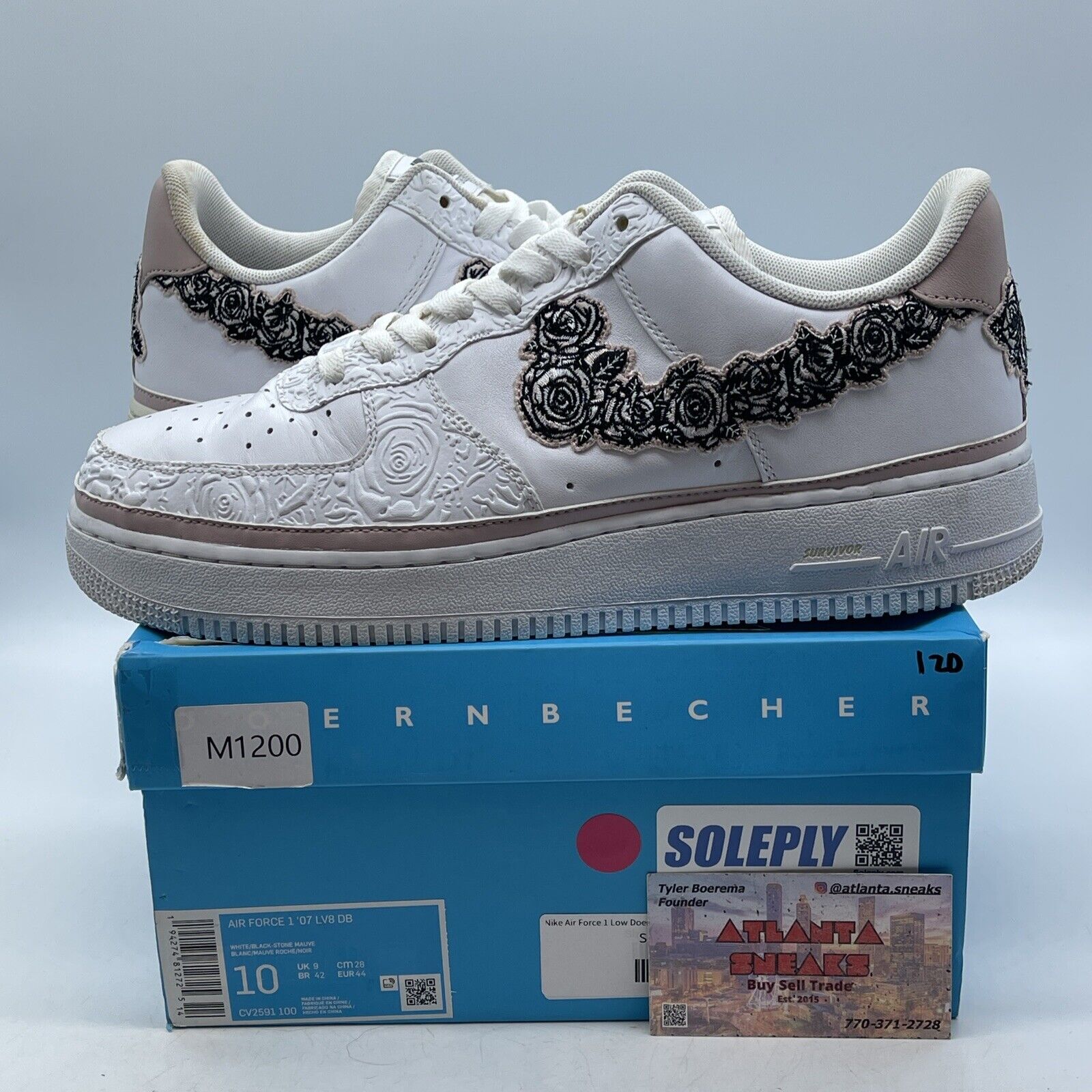 Size 10 - Nike Air Force 1 '07 LV8 2019 Doernbecher White Leather (CV2591-100)