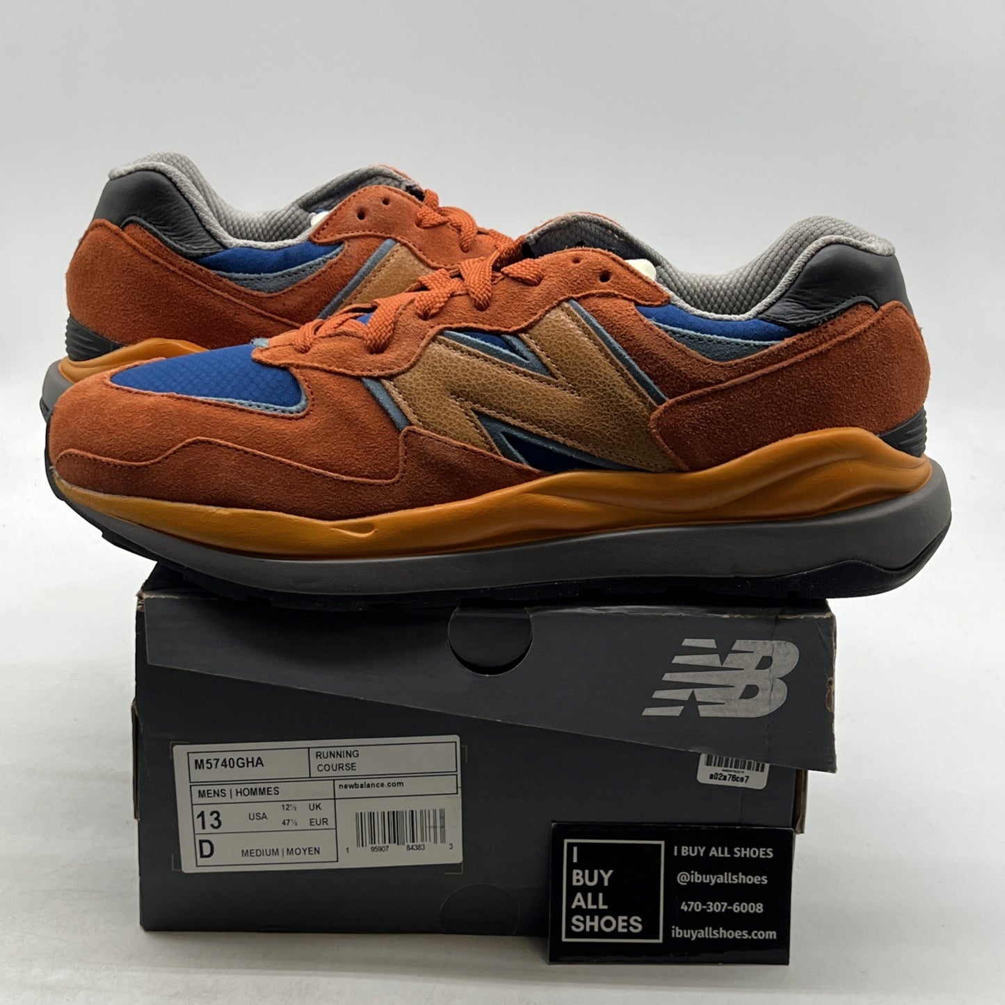 Size 13 - New Balance 57/40 Rust Oxide Blue Groove (M5740GHA)