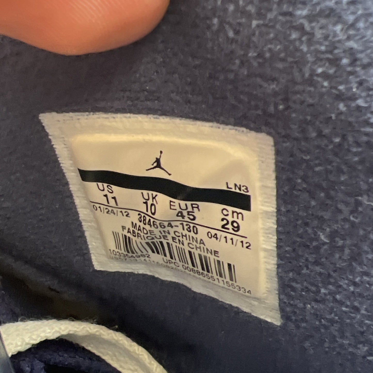 Size 11 - Air Jordan 6 Retro 2012 Olympic (384664-130)