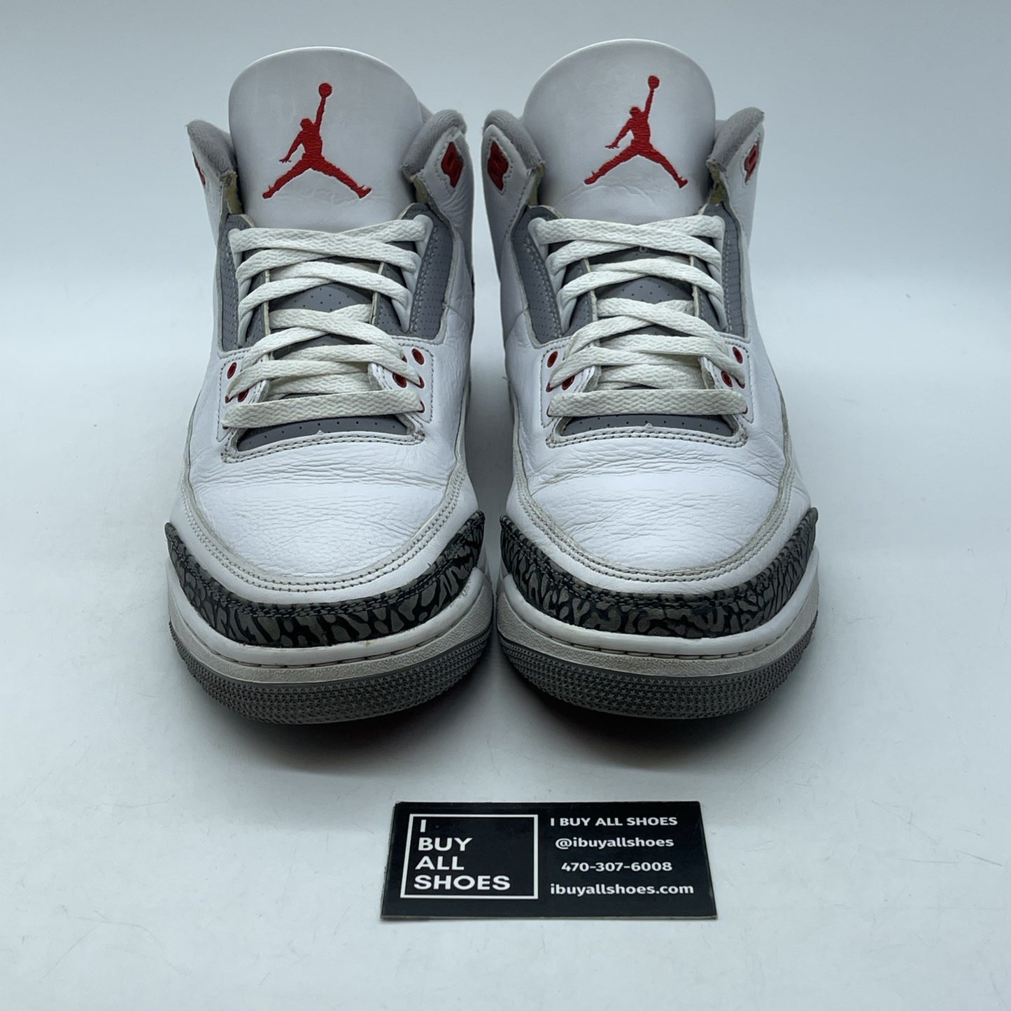 Size 11 - Jordan 3 Retro Mid Fire Red Grey White Suede Leather (DN3707-160)