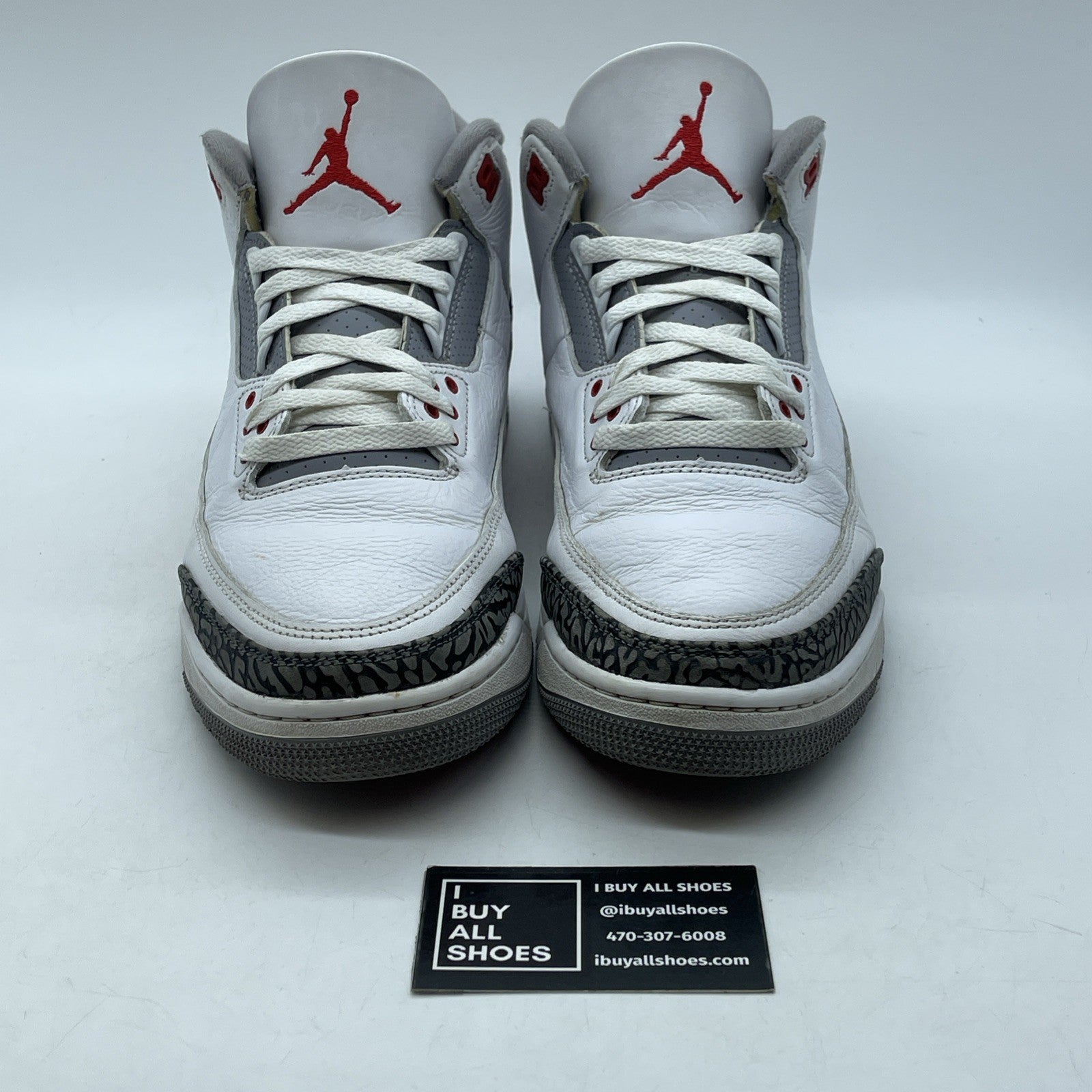 Size 11 - Jordan 3 Retro Mid Fire Red Grey White Suede Leather (DN3707-160)
