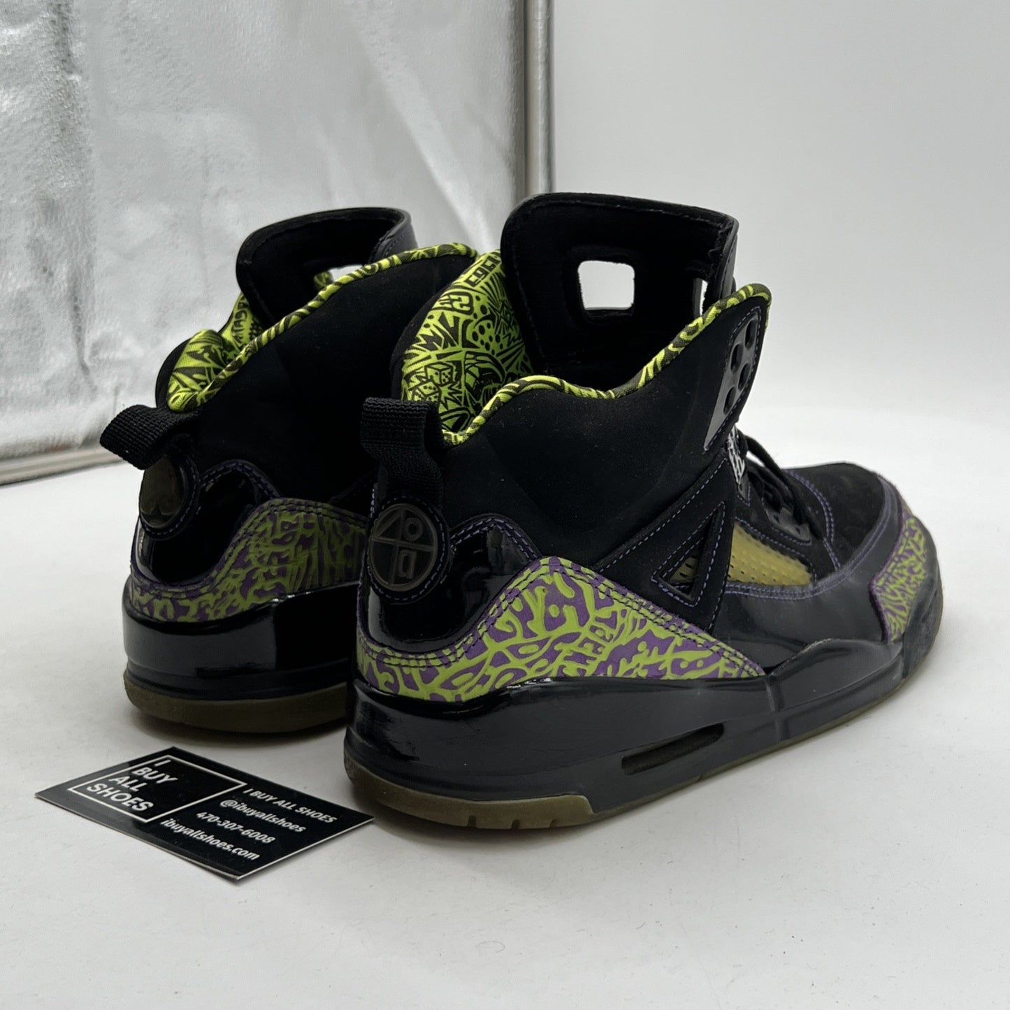 Size 9.5 - Jordan SpizIke Citron (315371-031)