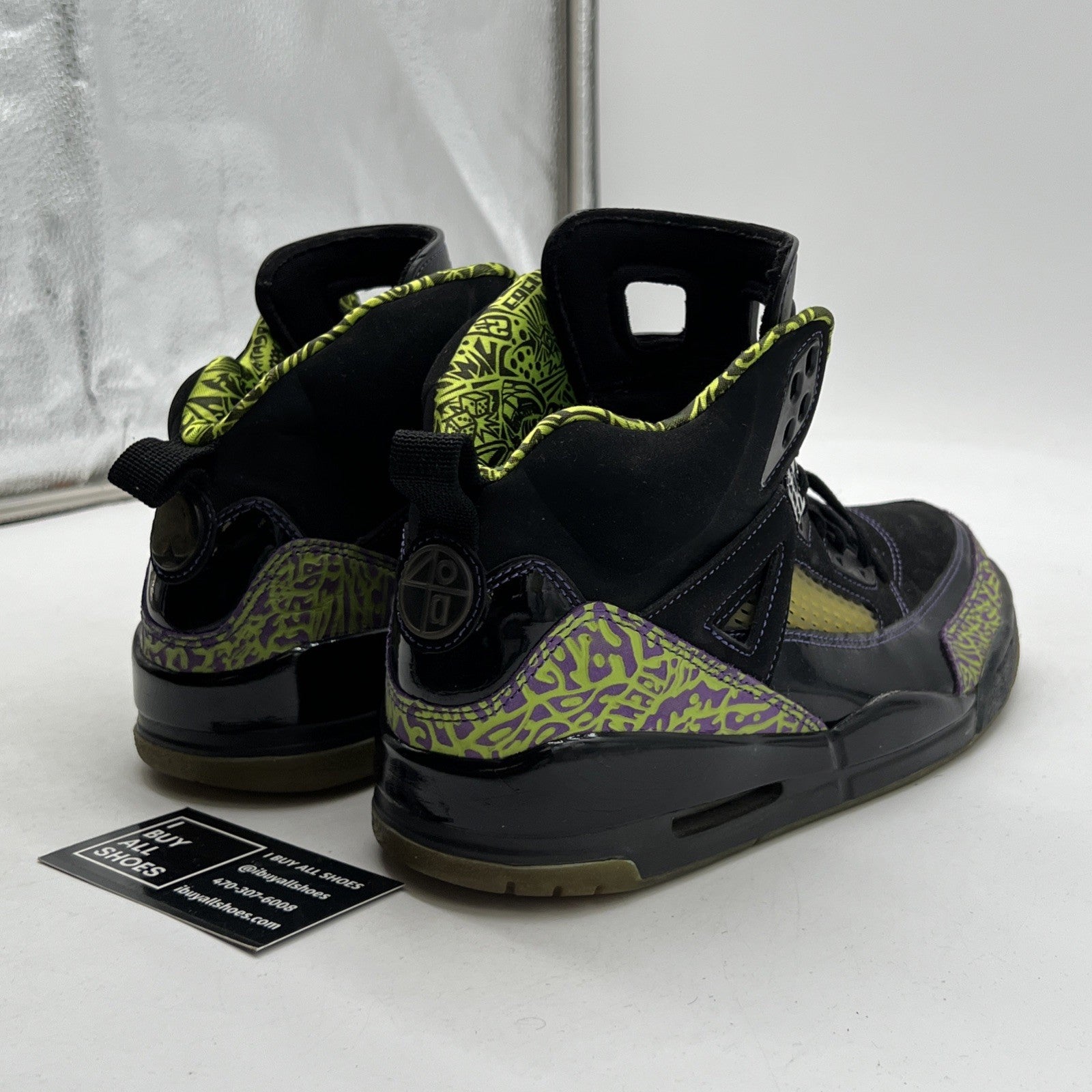 Size 9.5 - Jordan SpizIke Citron (315371-031)