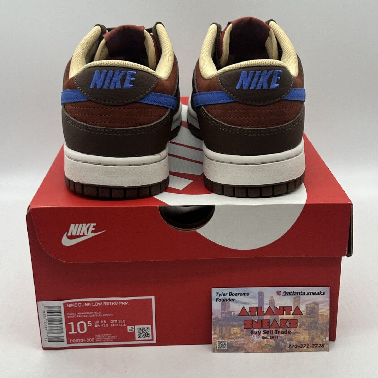 Size 10.5 - Nike Dunk Low Mars Stone Blue Brand New Og All