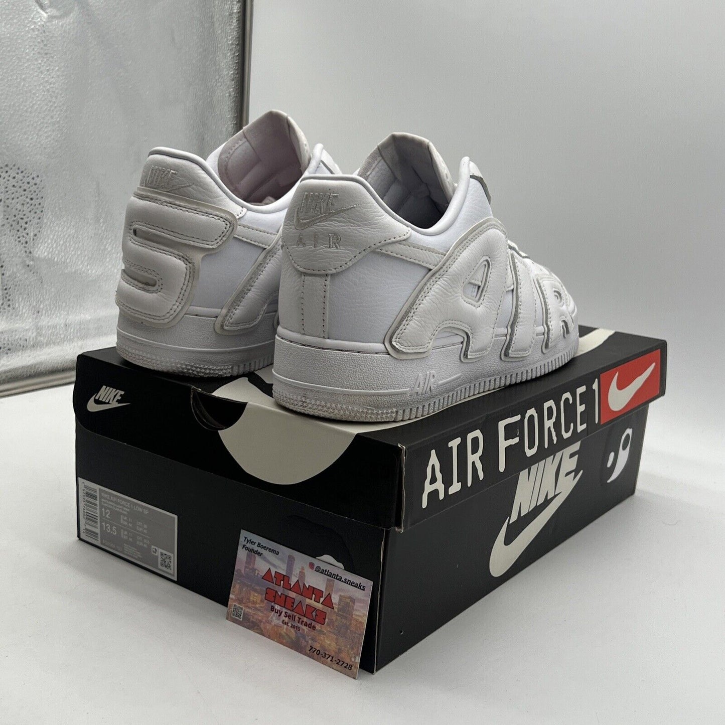 Size 12 - Nike Cactus Plant Flea Market x Air Force 1 Premium 2024 Low White