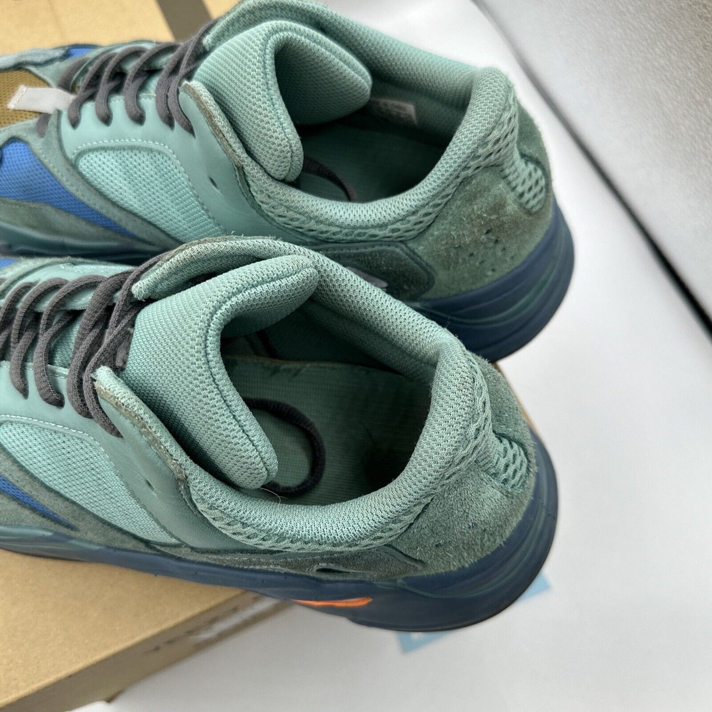 Size 10.5 -  adidas Yeezy Boost 700 Faded Azure - GZ2002