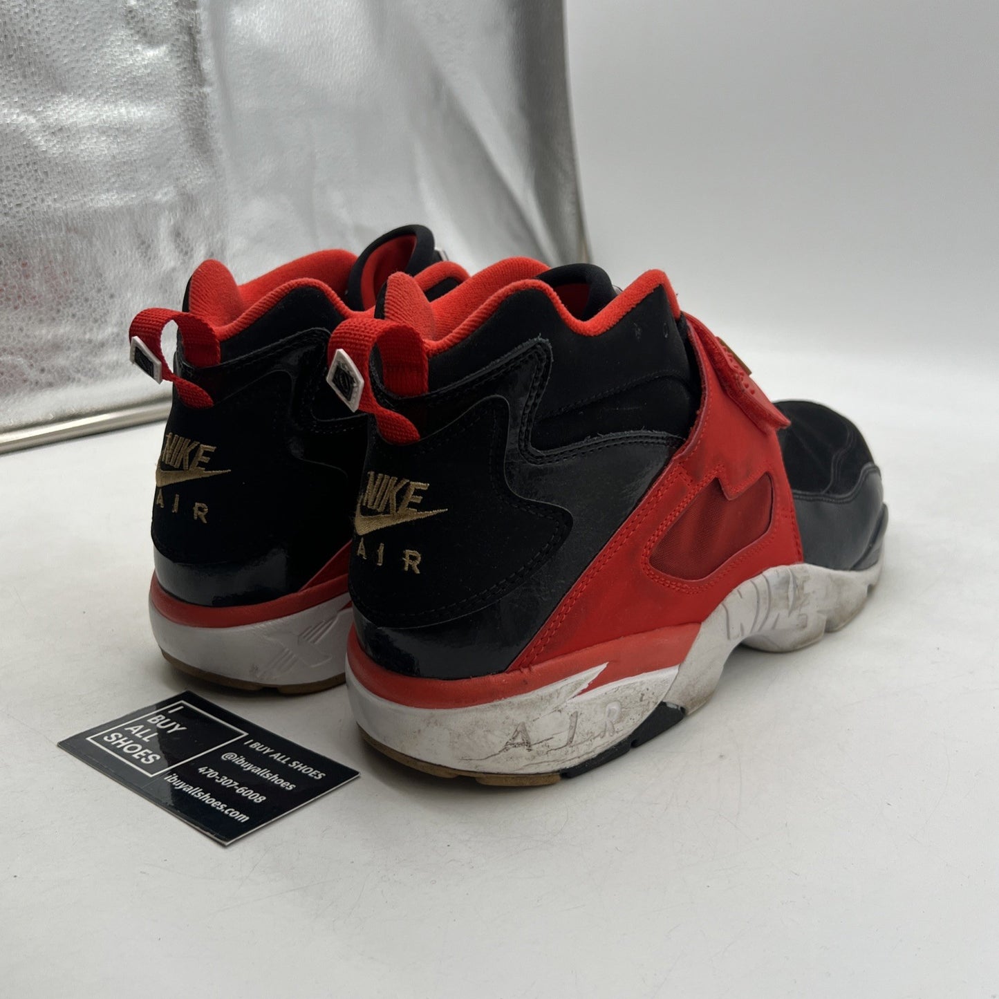 Size 11 - Nike Air Diamond Turf Black Gamma Orange (309434-009)