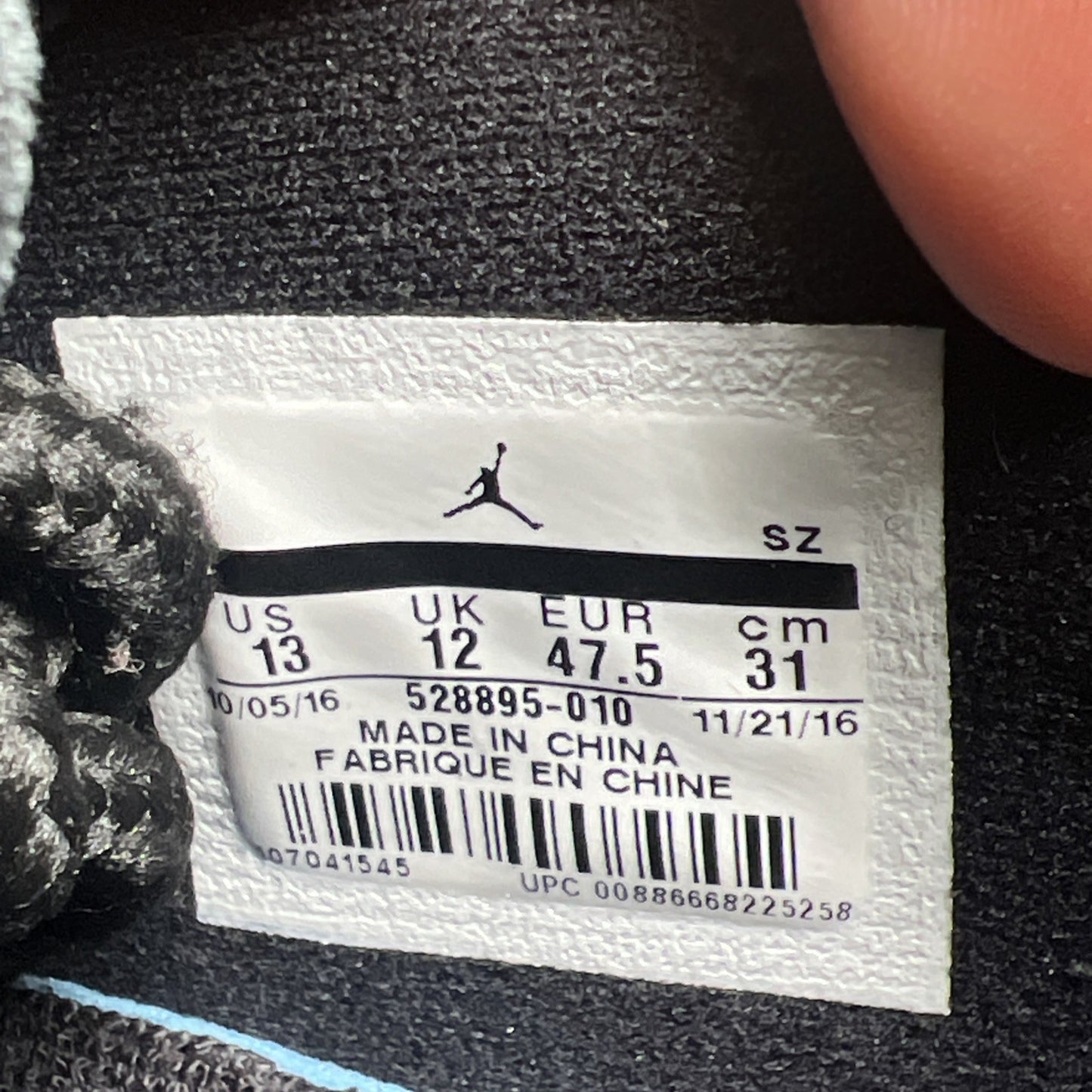 Size 13 - Air Jordan 11 Retro Low Barons (528895-010)