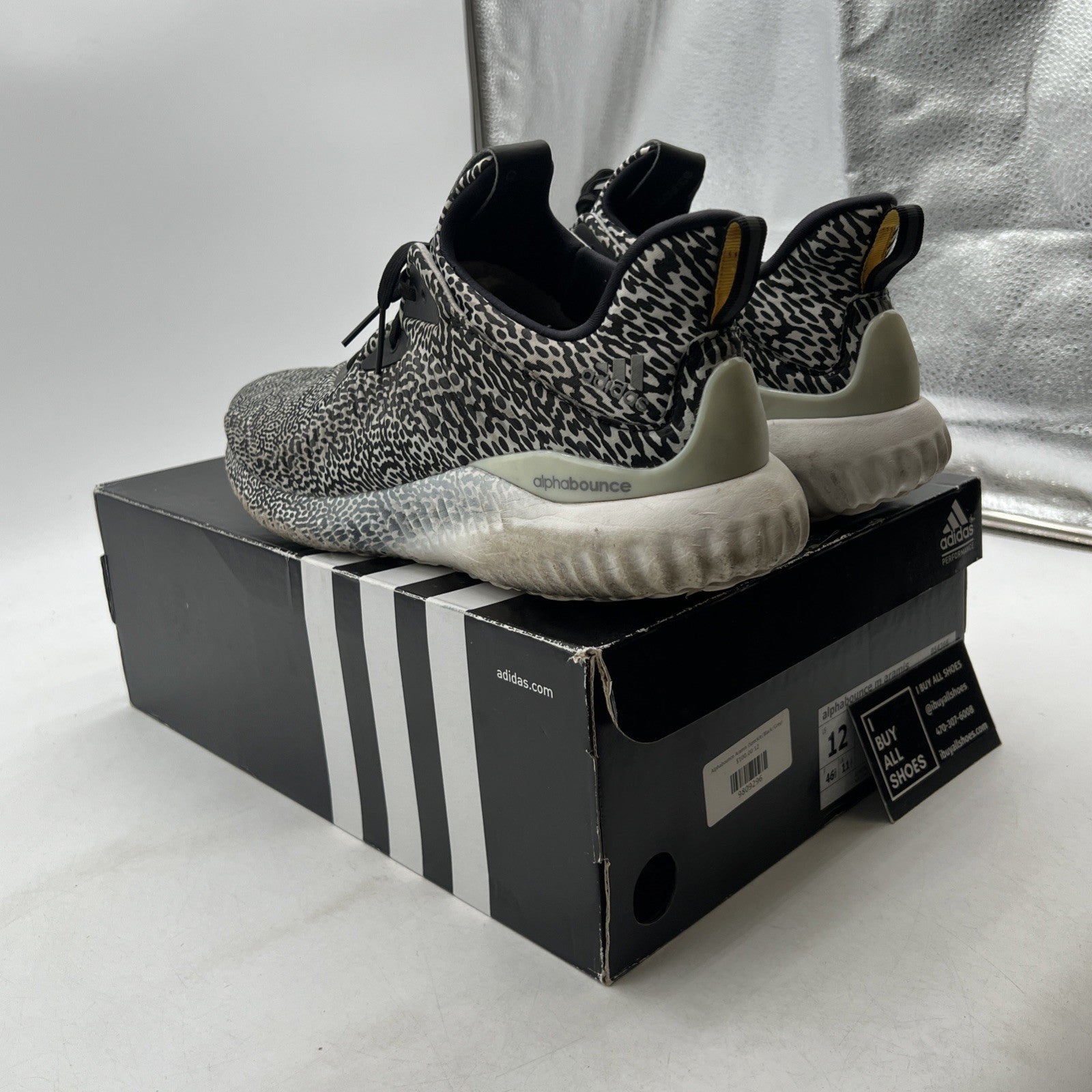 Size 12 - adidas Alphabounce Motion Capture (B54366)