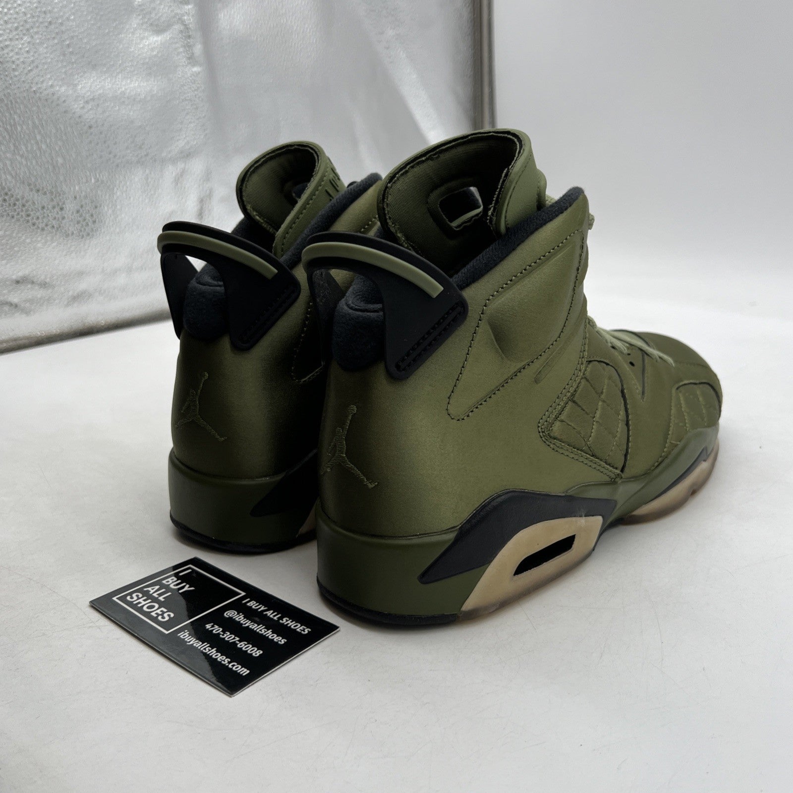 Size 9 - Air Jordan 6 Retro Pinnacle Flight Jacket (AR4614-303)