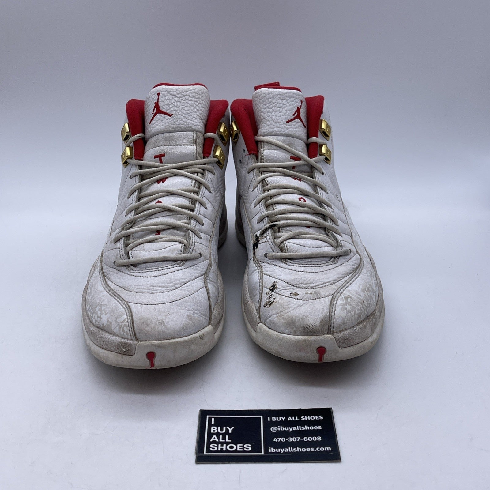 Size 11 - Air Jordan 12 Retro FIBA (130690-107)