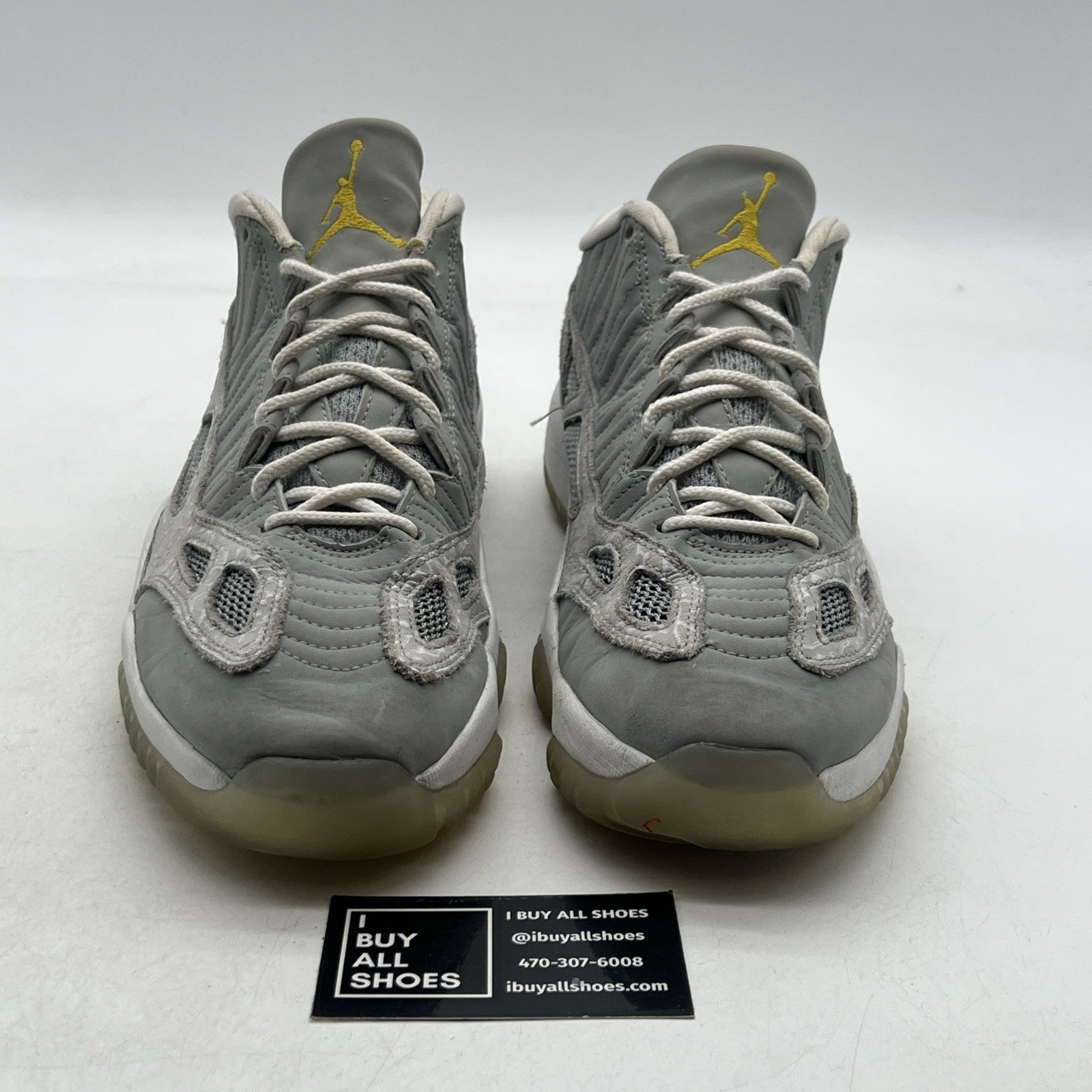 Size 12 - Air Jordan 11 Retro IE Low Silver (306008-072)