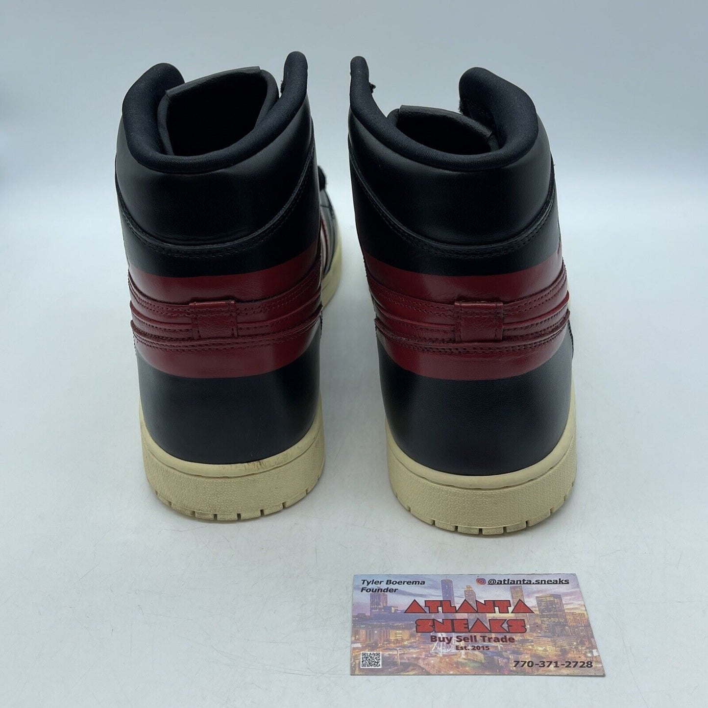 Size 13 - Air Jordan 1 Retro OG High Couture White Black Red (BQ6682-006)