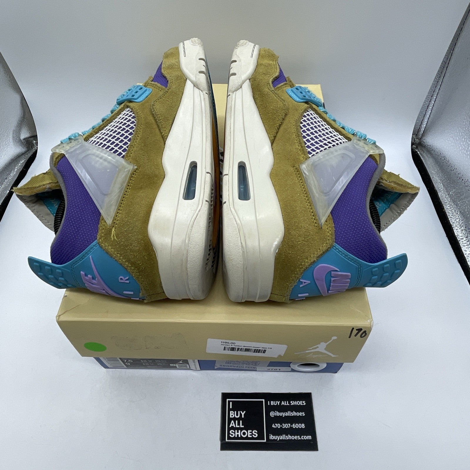 Size 7.5 - Air Jordan 4 Retro SP x Union 30th Anniversary (DJ5718-300)