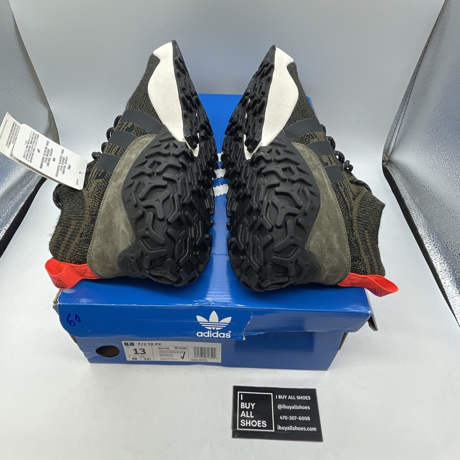 Size 13 - Adidas Primeknit Trail Runner (B41740)