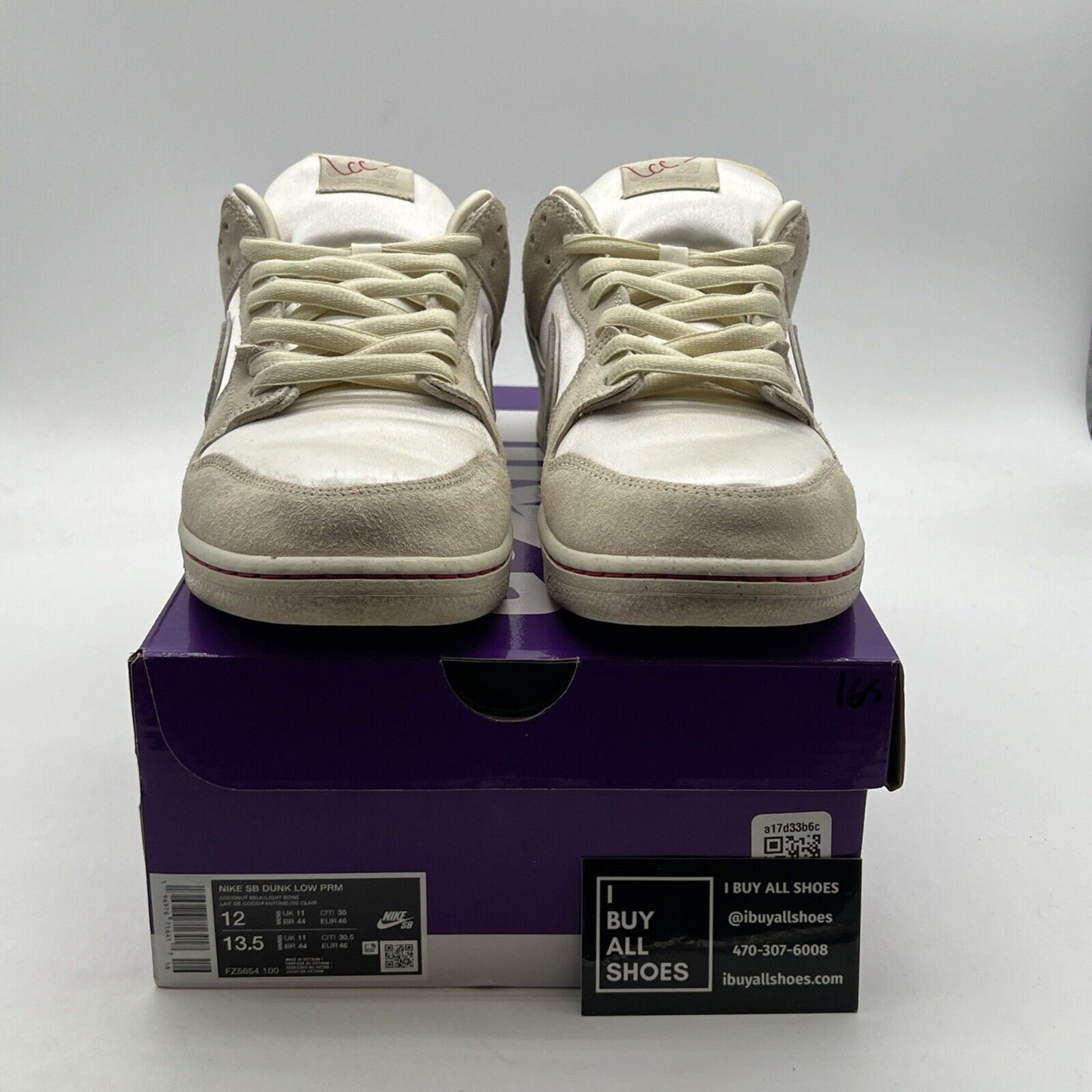 Size 12 - Nike Dunk Premium SB Low City of Love Collection - Light Bone
