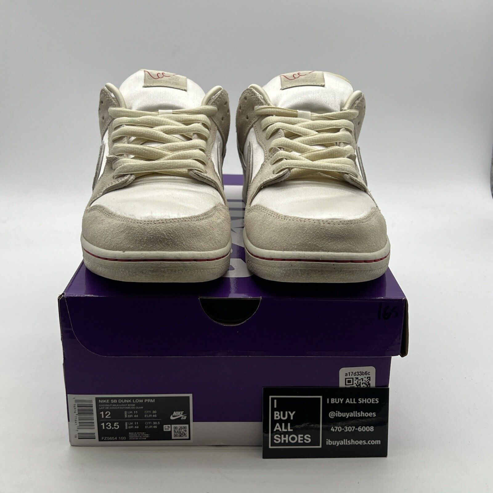 Size 12 - Nike Dunk Premium SB Low City of Love Collection - Light Bone