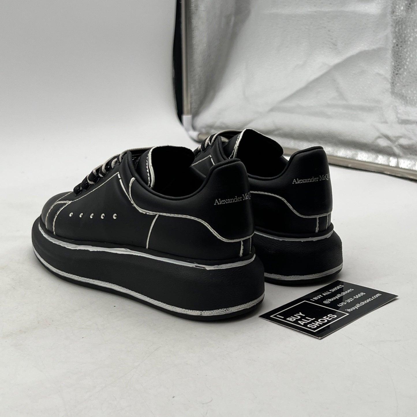 Size 31 - Alexander McQueen Sneakers Black White