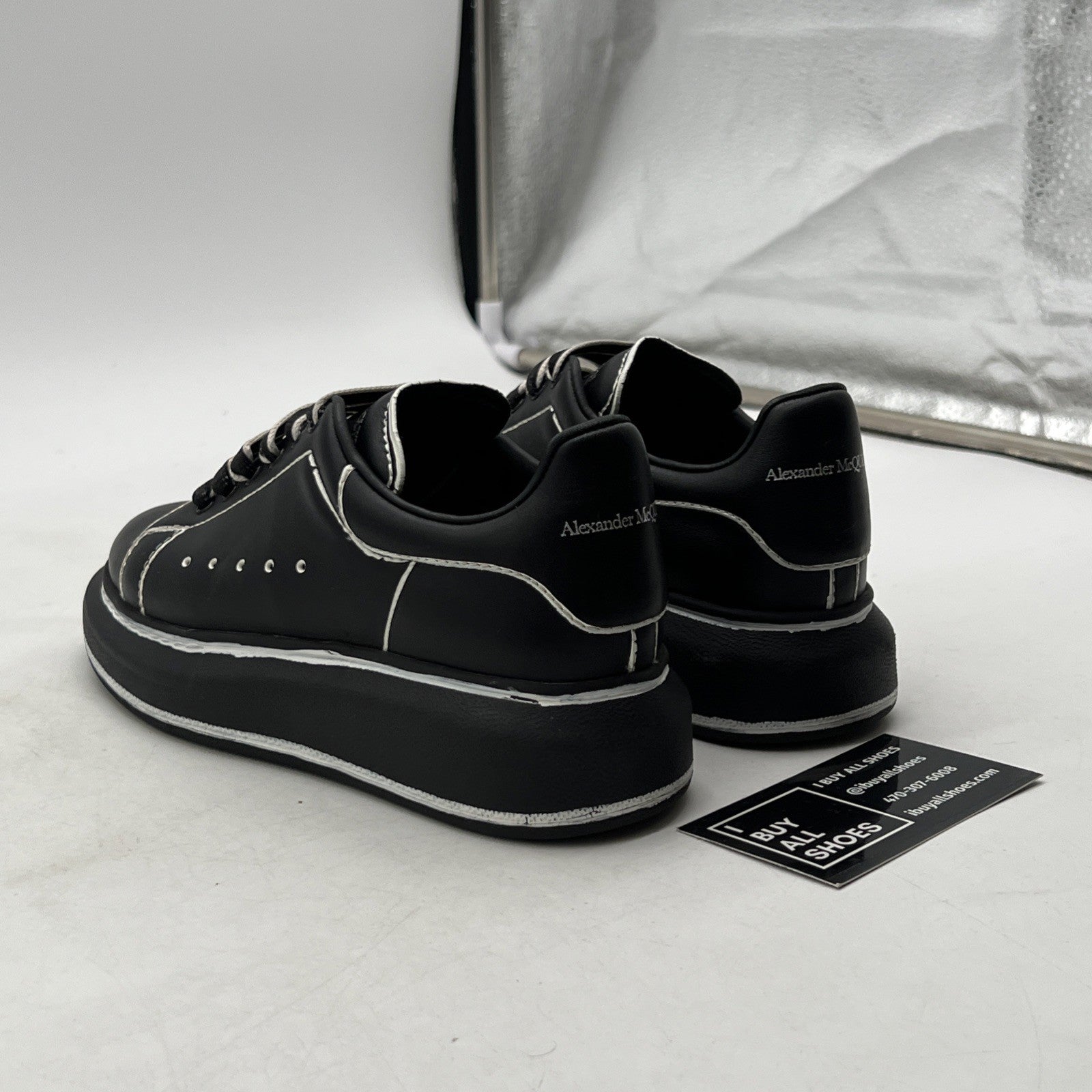 Size 31 - Alexander McQueen Sneakers Black White