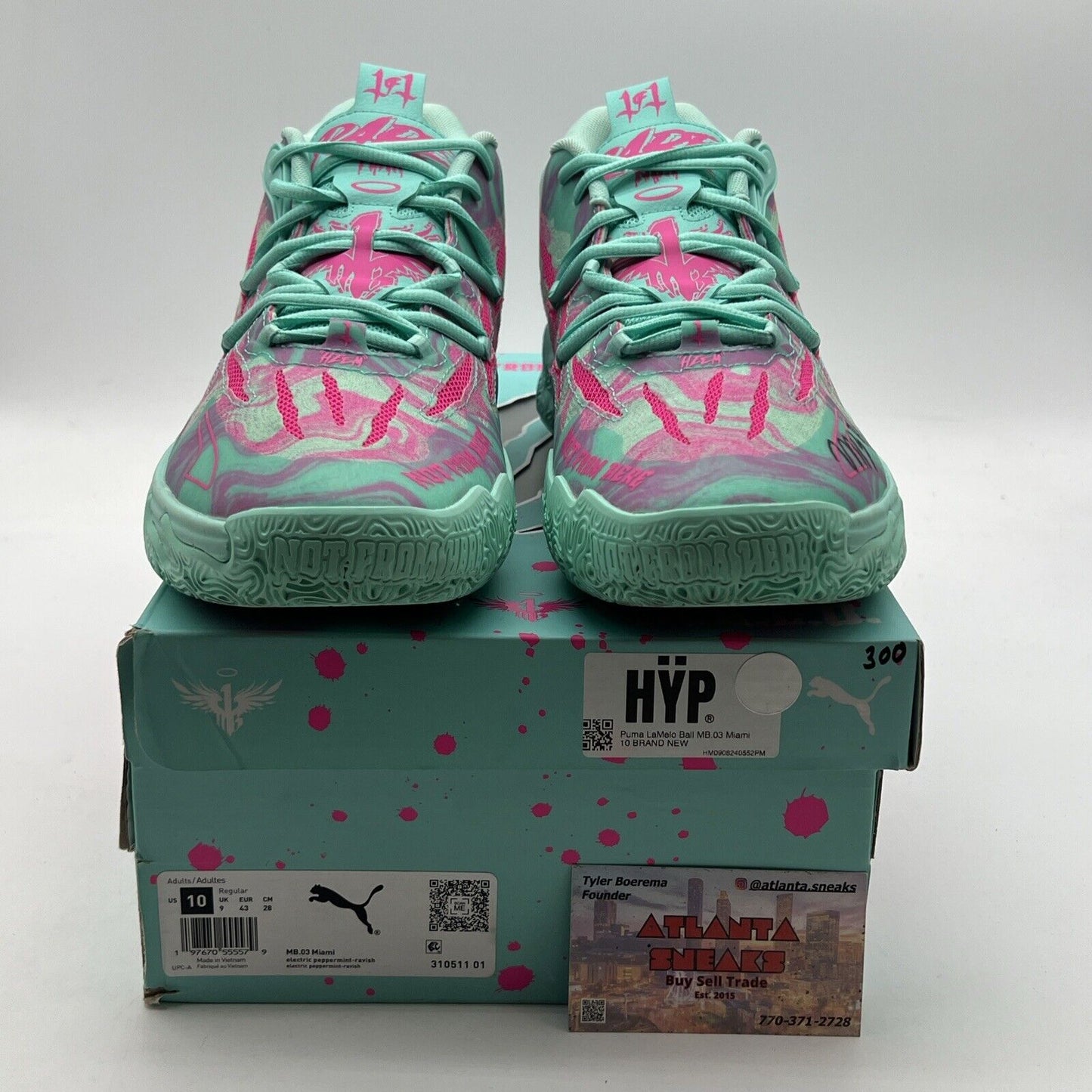 Size 10 - PUMA MB.03 Miami - (310511-01) (Signed)