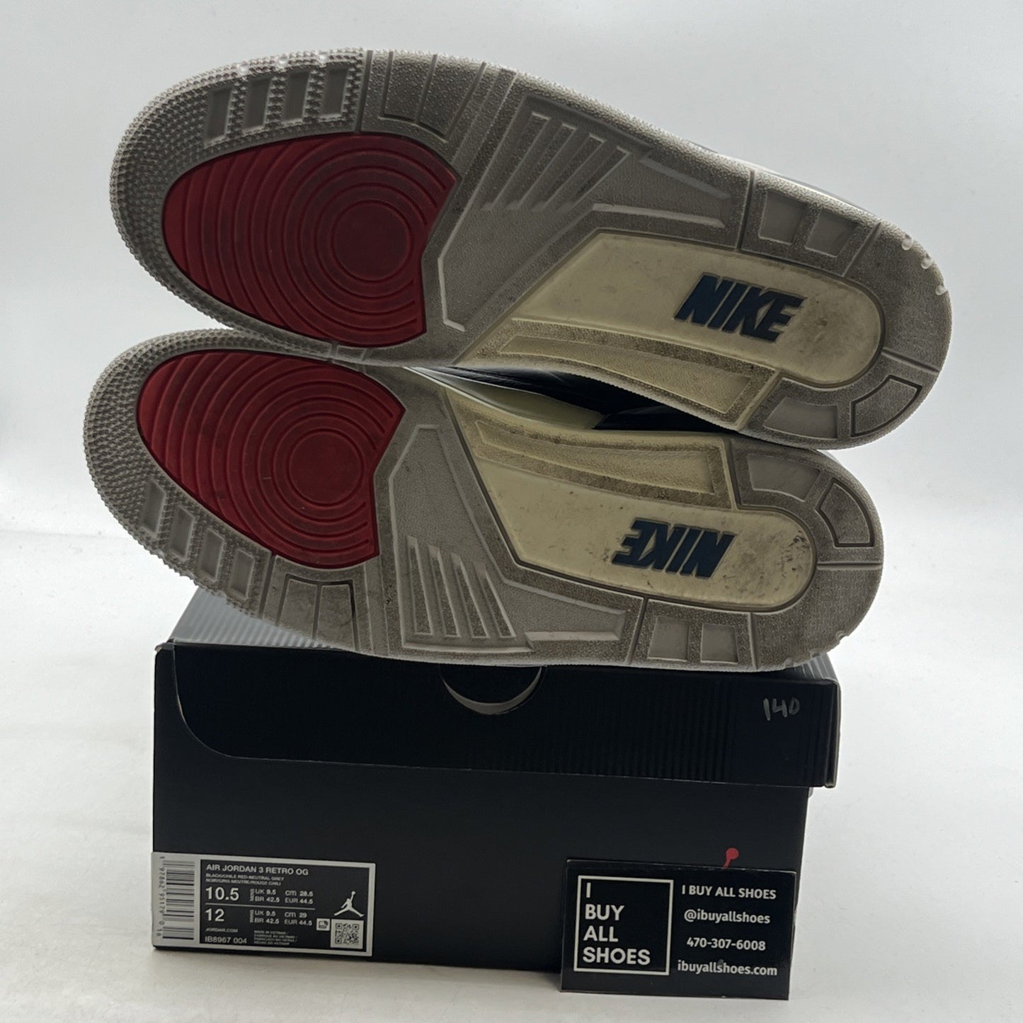 Size 10.5 - Air Jordan 3 Retro OG Rare Air (IB8967-004)