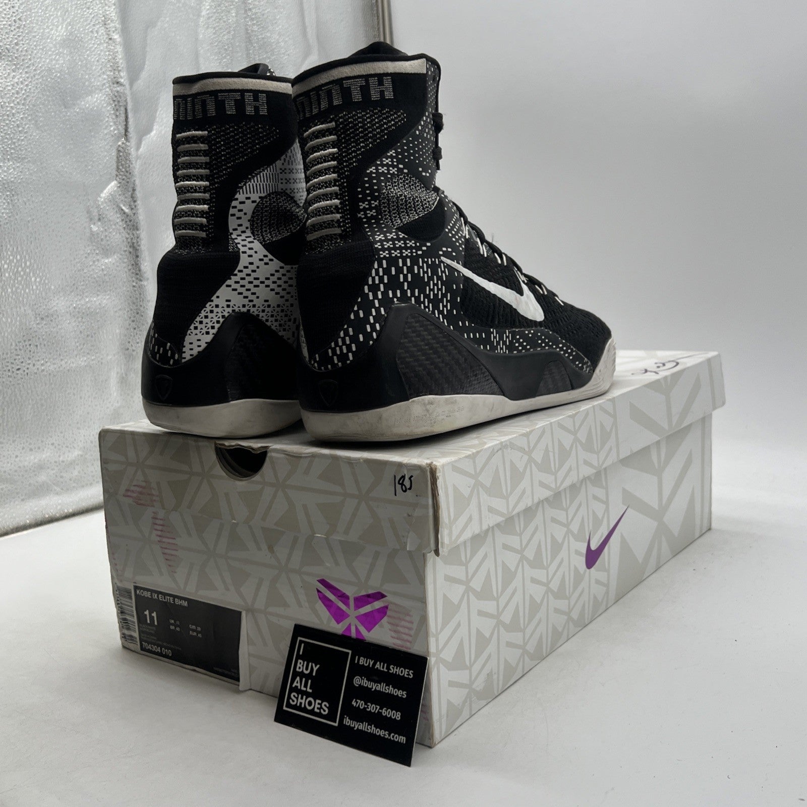 Size 11 - Nike Kobe 9 Elite Black History Month (704304-010)