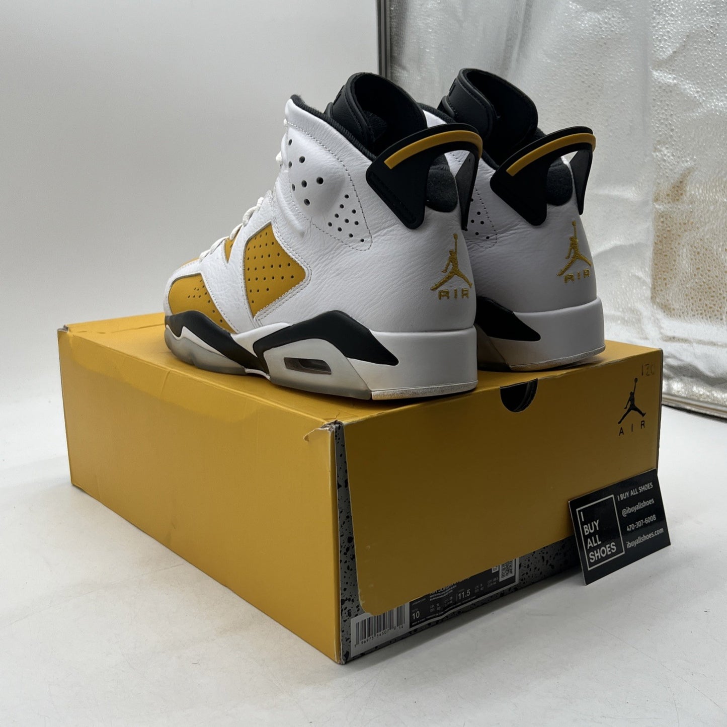 Size 10 - Air Jordan 6 Retro Yellow Ochre (CT8529-170)
