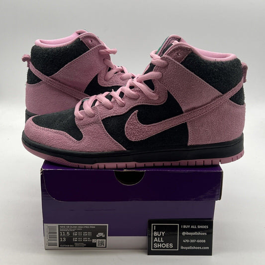 Size 11.5 - Nike Dunk Pro Premium SB High Invert Celtics (CU7349-001)
