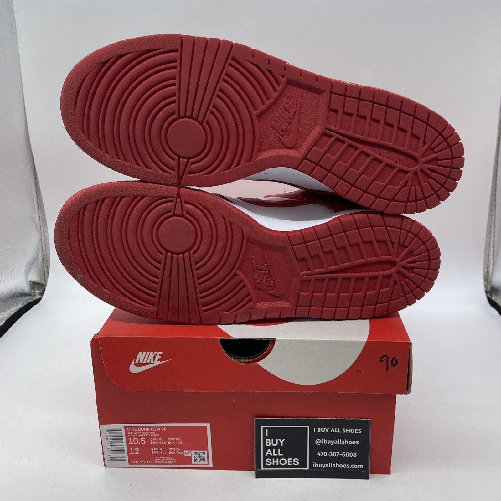 Size 10.5 - Nike Dunk Retro SP 2020 Low St. John's White Leather (CU1727-100)