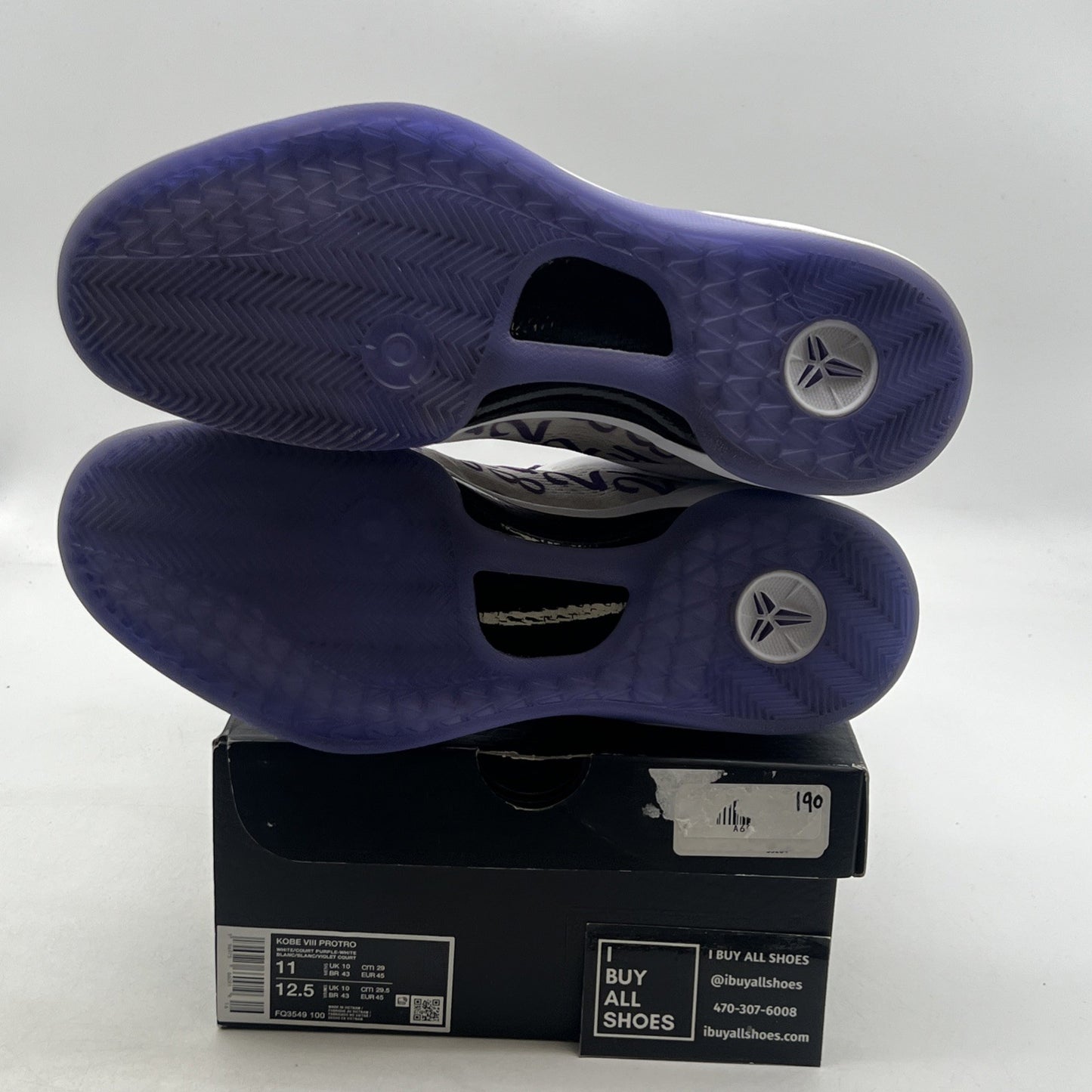 Size 11 - Nike Kobe 8 Protro Court Purple (FQ3549-100)