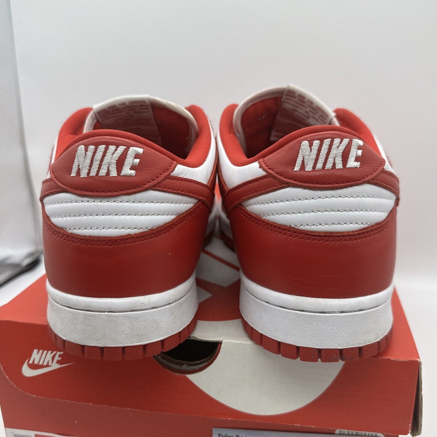 Size 9.5 - Nike Dunk Low 2020 University Red At John Rare