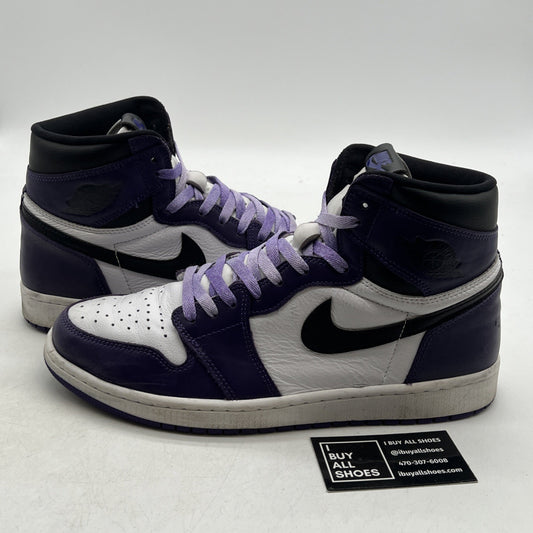Size 12 - Air Jordan 1 Retro OG High Court Purple 2.0 (555088-500)