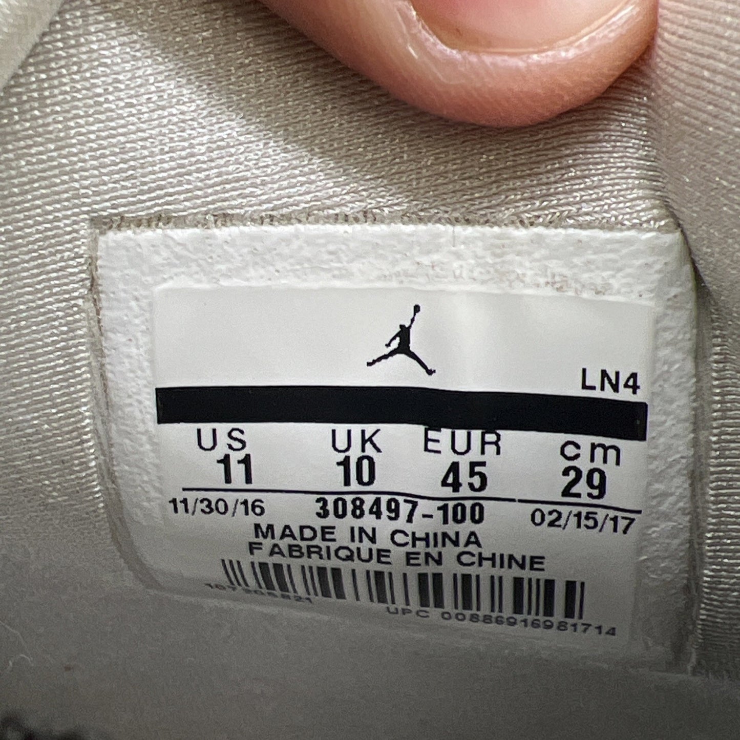 Size 11 - Air Jordan 4 Retro Mid Pure Money (308497-100)