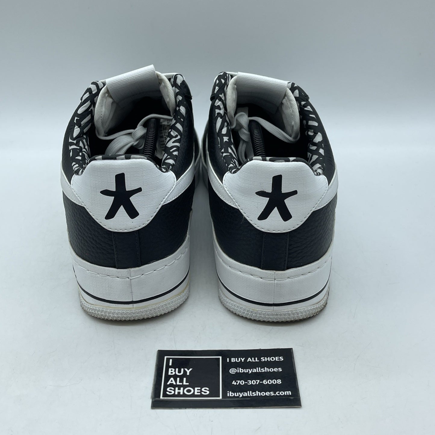 Size 13 - Nike Haze x Air Force 1 CMFT LW HZ QS Low Black (709025-010)
