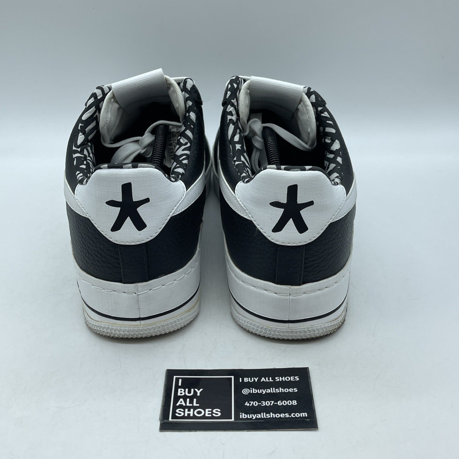 Size 13 - Nike Haze x Air Force 1 CMFT LW HZ QS Low Black (709025-010)