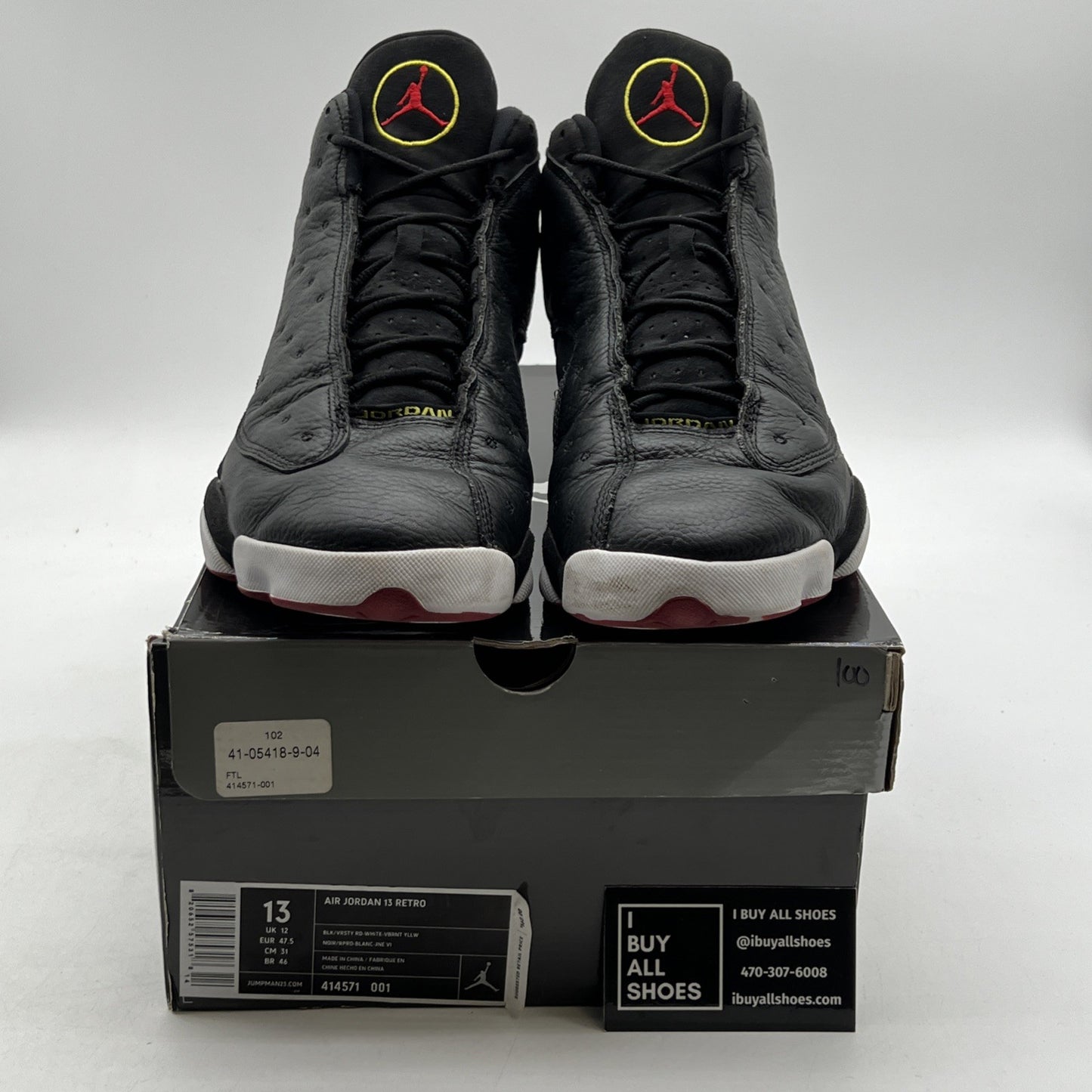 Size 13 - Air Jordan 13 Retro 2011 Playoff (414571-001)