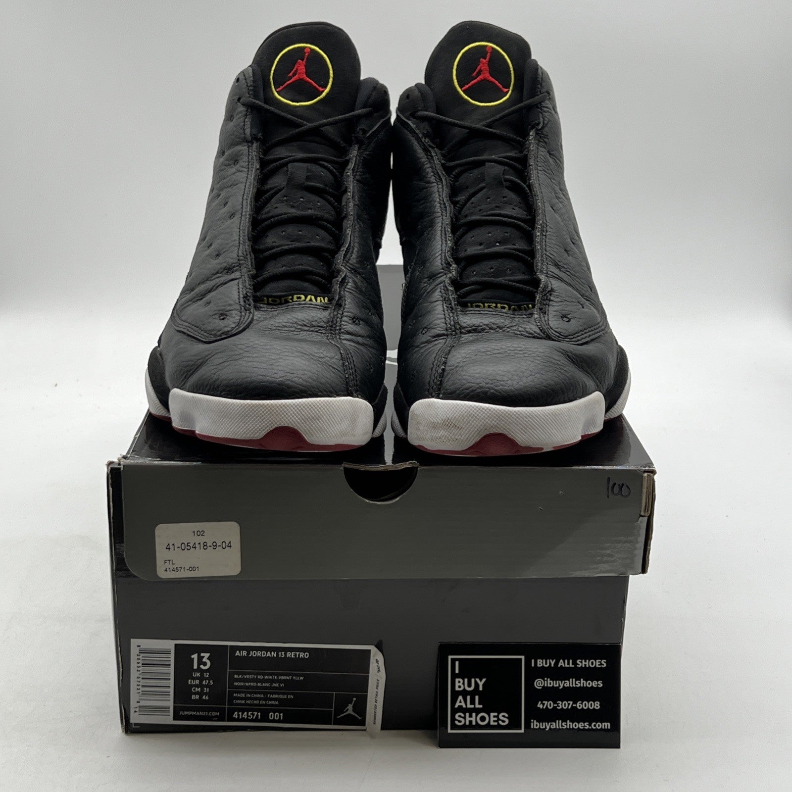Size 13 - Air Jordan 13 Retro 2011 Playoff (414571-001)