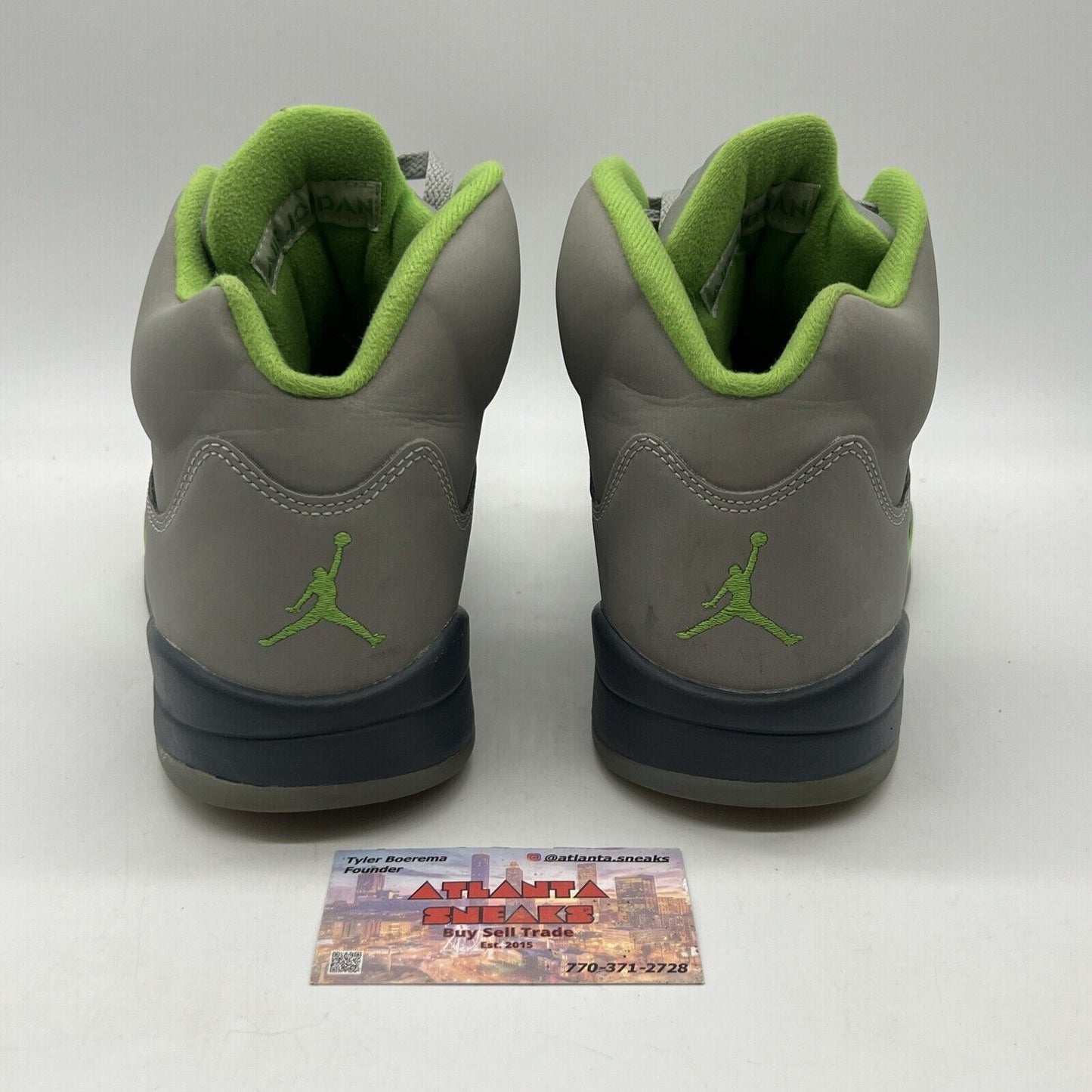 Size 11 - Jordan 5 Retro Green Bean Grey Green Icey