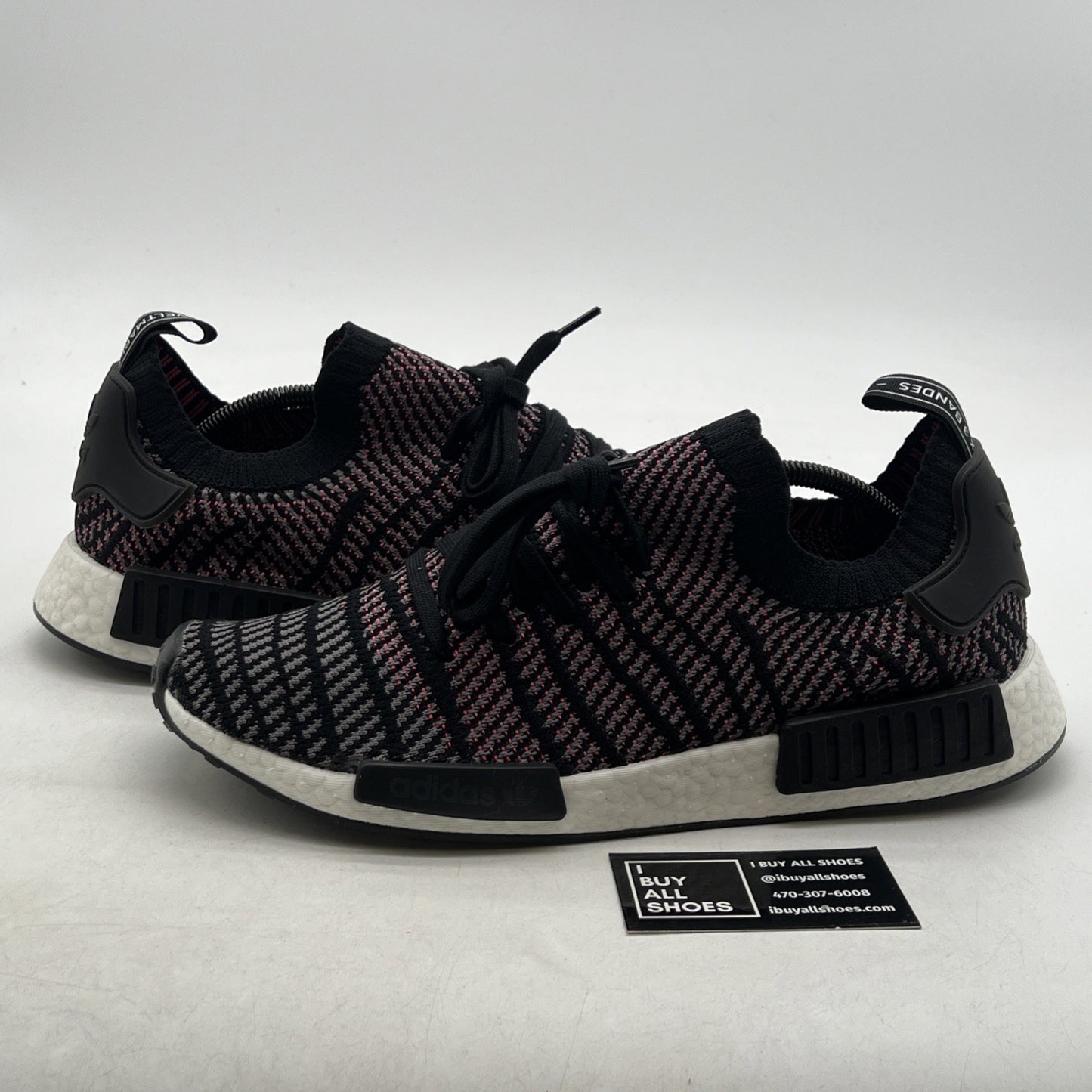 Size 13 - Adidas NMD_R1 STLT Primeknit Solar Pink (CQ2386)